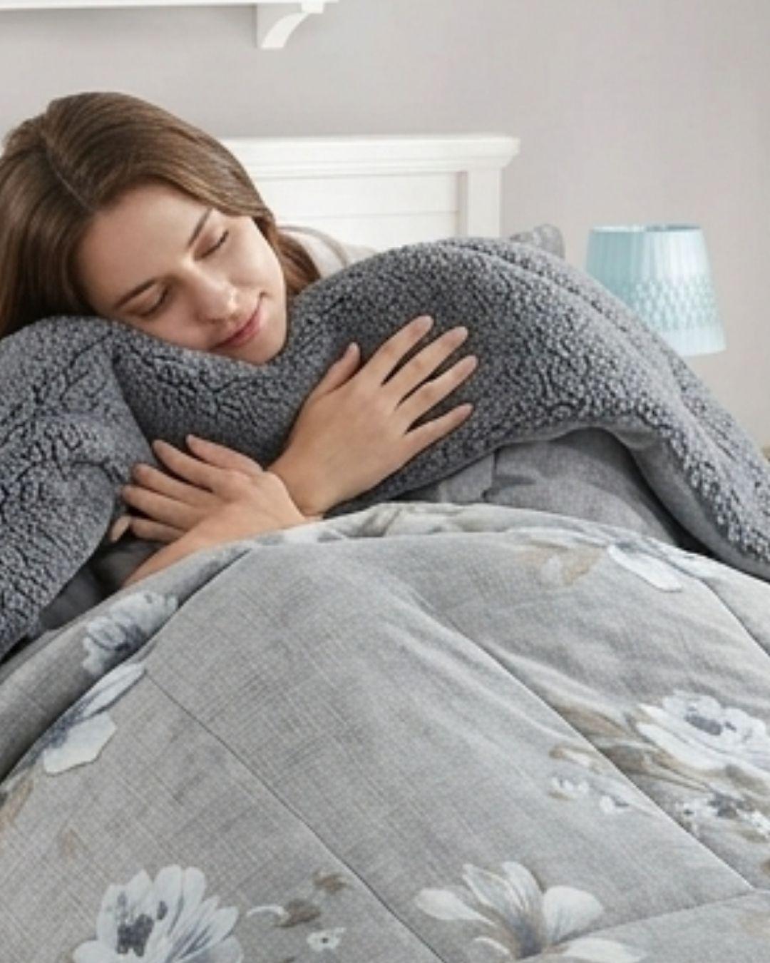 Cobertor de Invierno Premium. - Plush con Diseño King FYA MXH.-3
