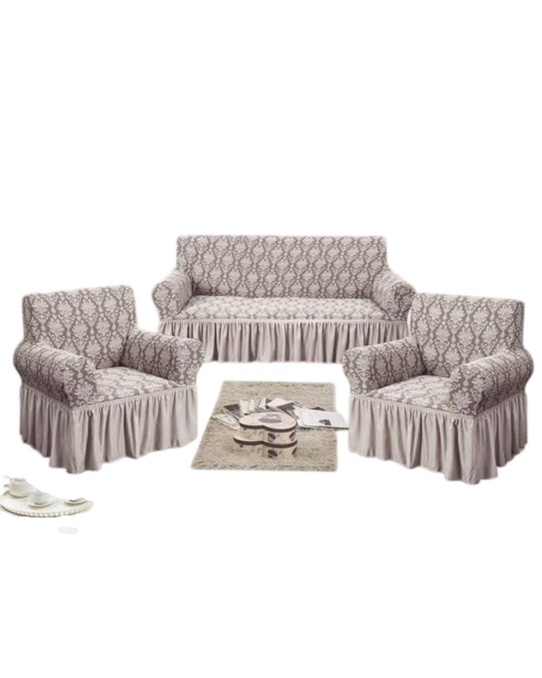 Cubre Sillones Turcos JACQUARD ELEGANTE 3+1+1- RS-0
