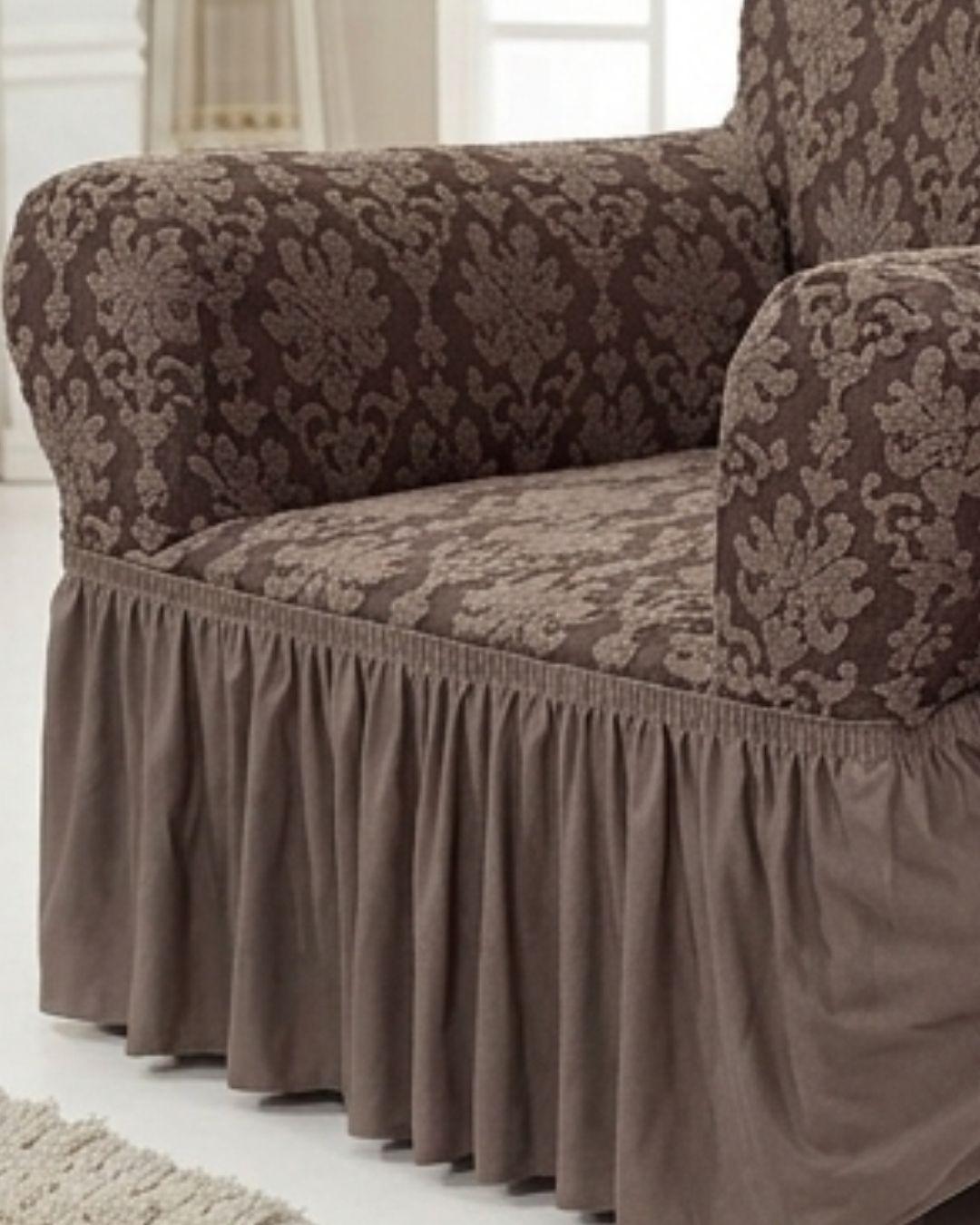 Cubre Sillones Turcos JACQUARD ELEGANTE 3+1+1- RS-3
