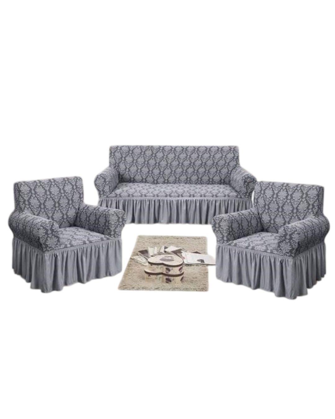 Cubre Sillones Turcos JACQUARD ELEGANTE 3+1+1- RS-0
