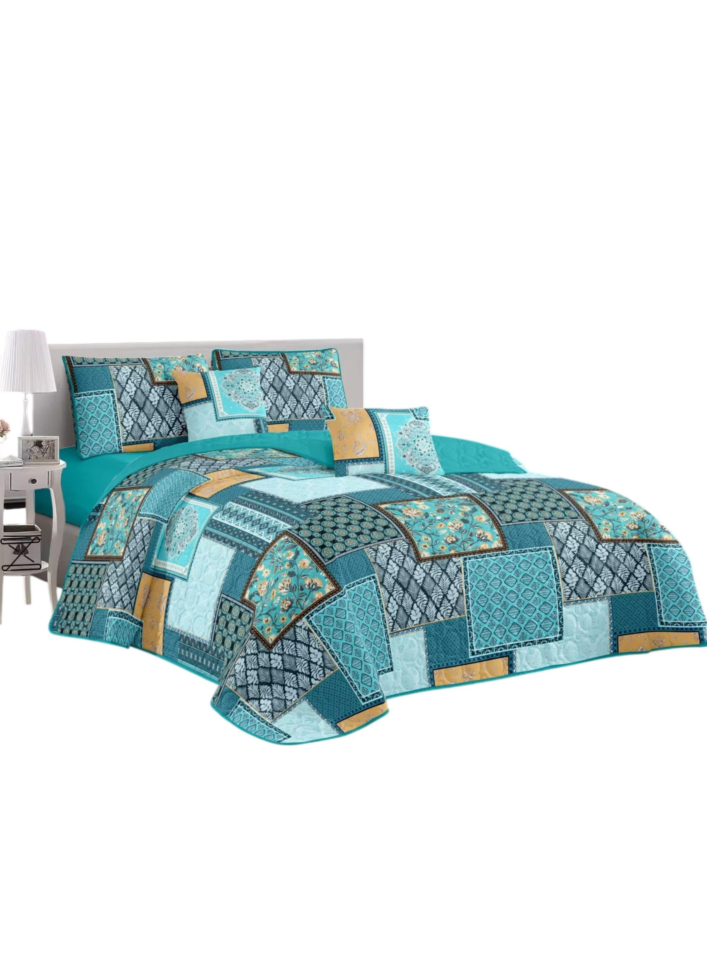 Cubrecama Quilt - Diseño Moderno - 2 Plazas TF.-0