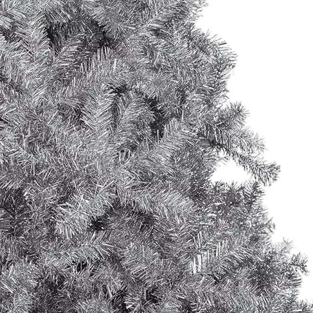 ARBOL DE NAVIDAD PLATEADO DE 210 CM CON 1000 RAMAS .WYM-2