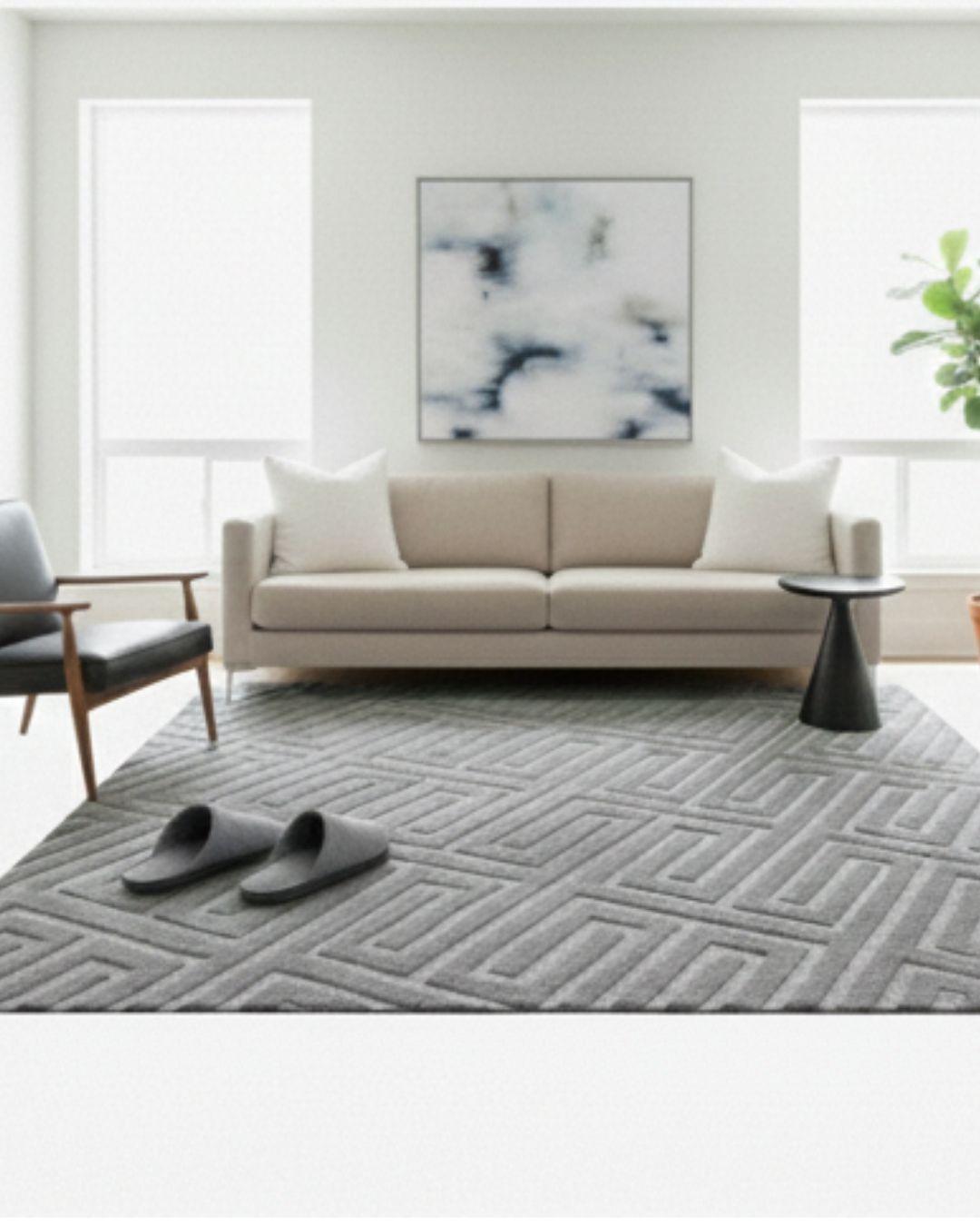 Alfombra Jacquard Premium (200x240cm): Máxima Amplitud y Estilo WM-3