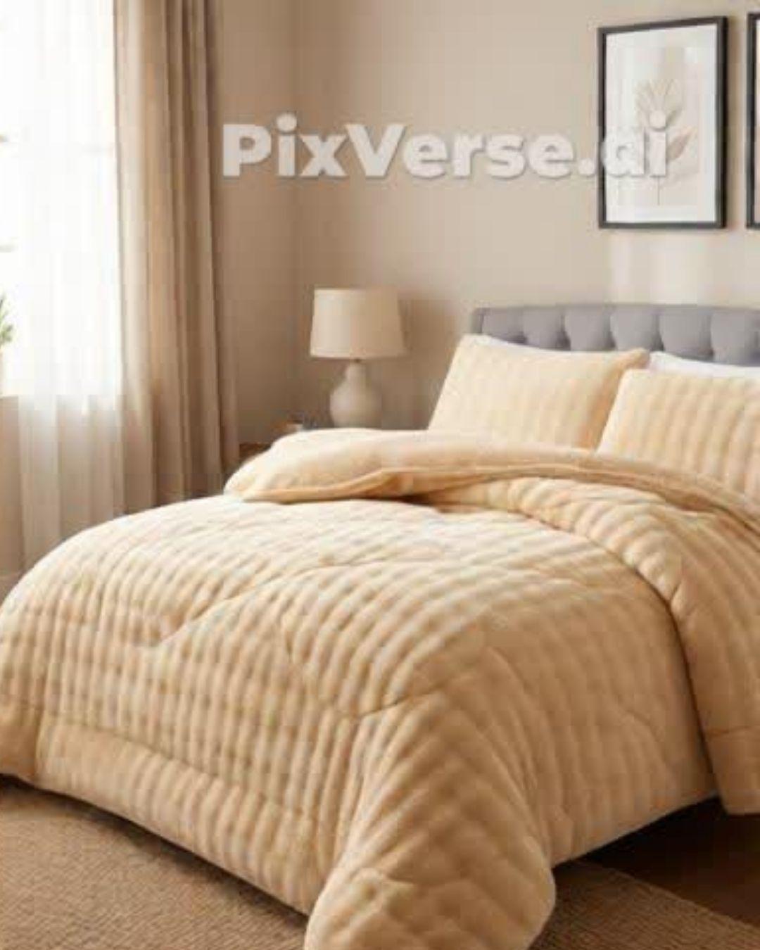 Cobertor de Invierno Premium - Piel de Conejo 2P TF-3