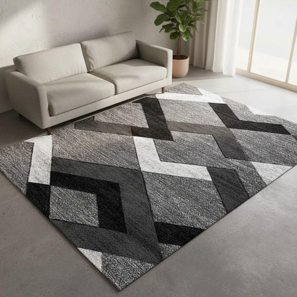 ALFOMBRA DISEÑO MODERNO-3D-PARA TU LIVING-200X240 CSM.-3