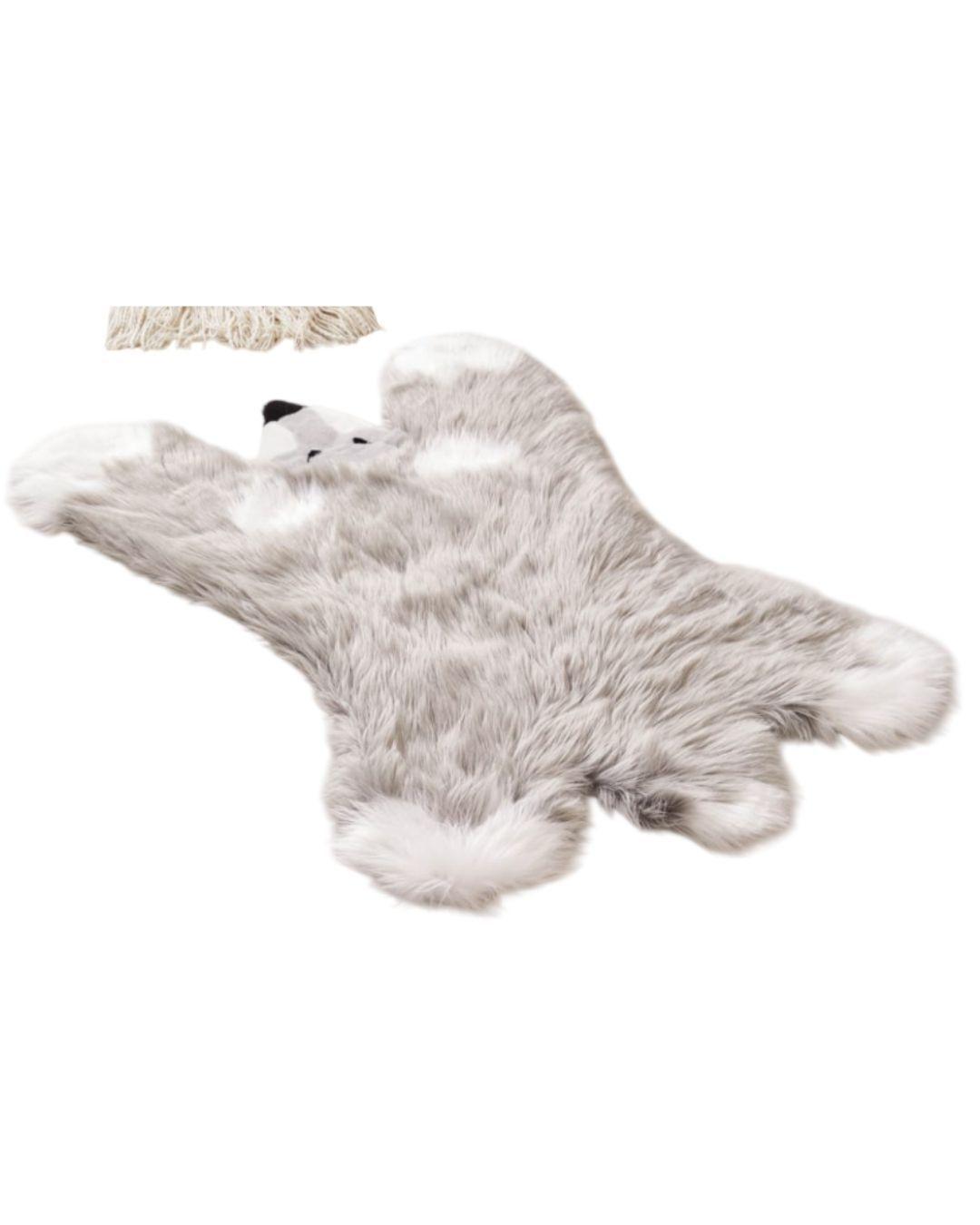 Alfombra Infantil Peludita Forma de Animal - 85 cm x 115 cm TF-0