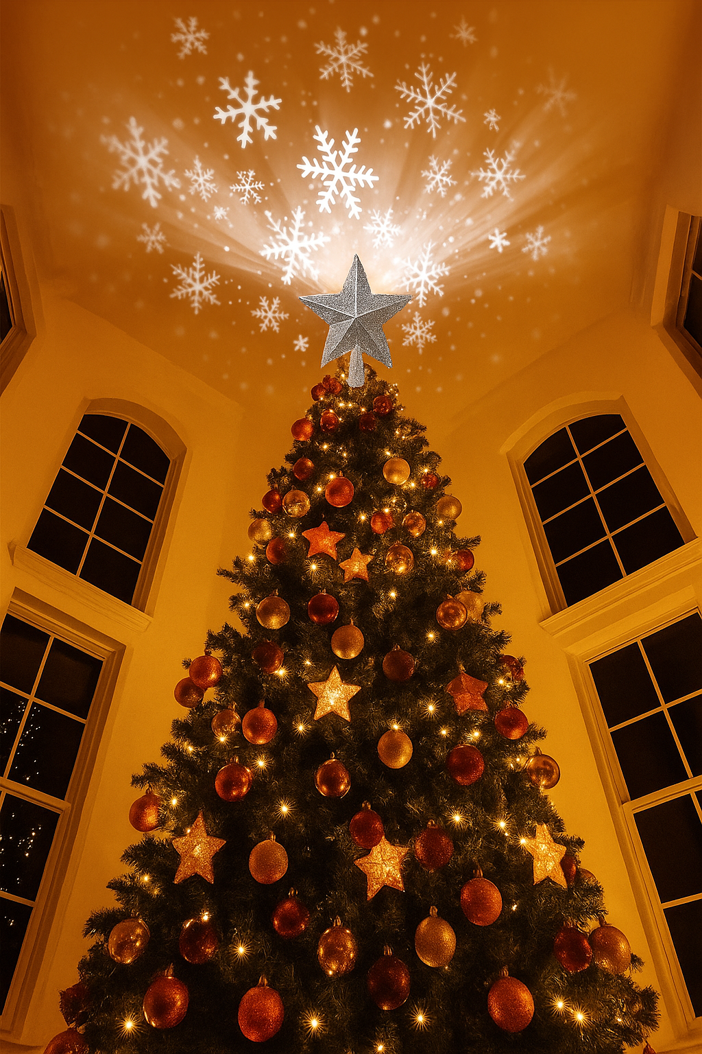 Estrellas LED  PLATIADO - WYM-2