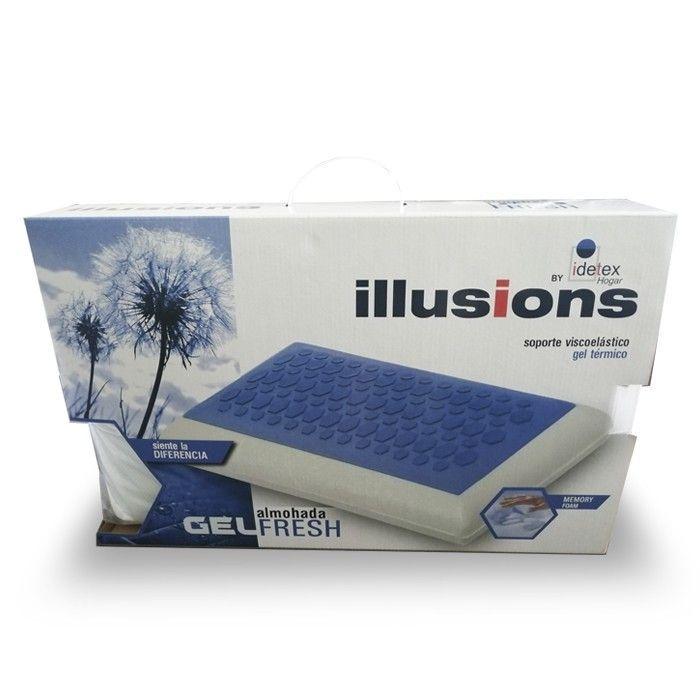 Almohada Illusion Gel Fresh 60x40-0