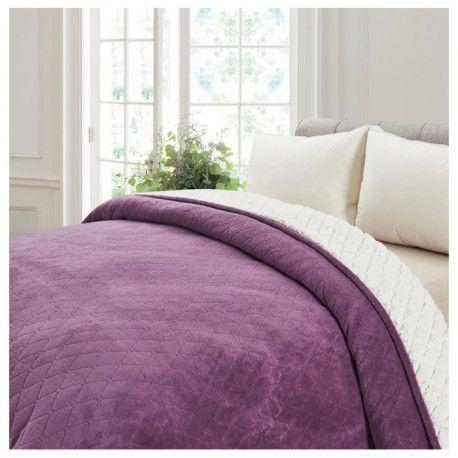 Cobertor Coral Lilac 2 plazas-0