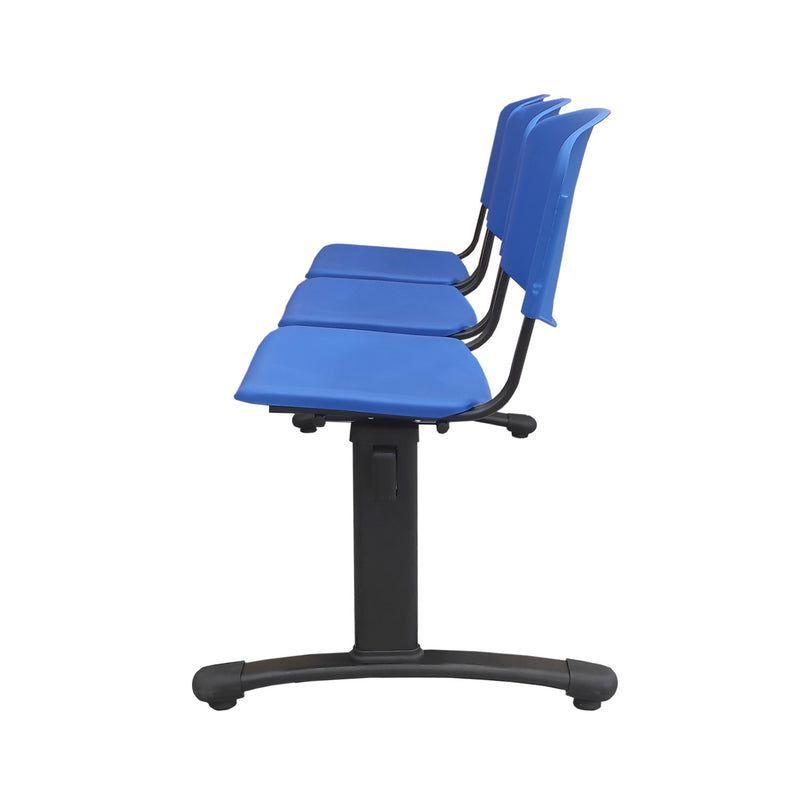 Banqueta ISO Splits 3 PP Negro Azul-3