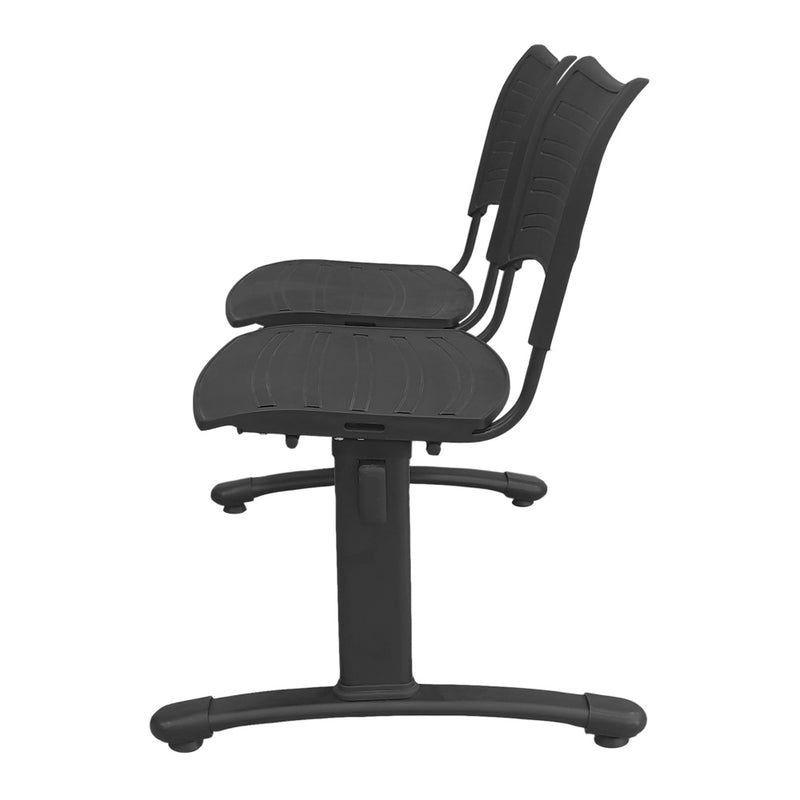 Banqueta ISO Smart split 2 Asientos Negro -2