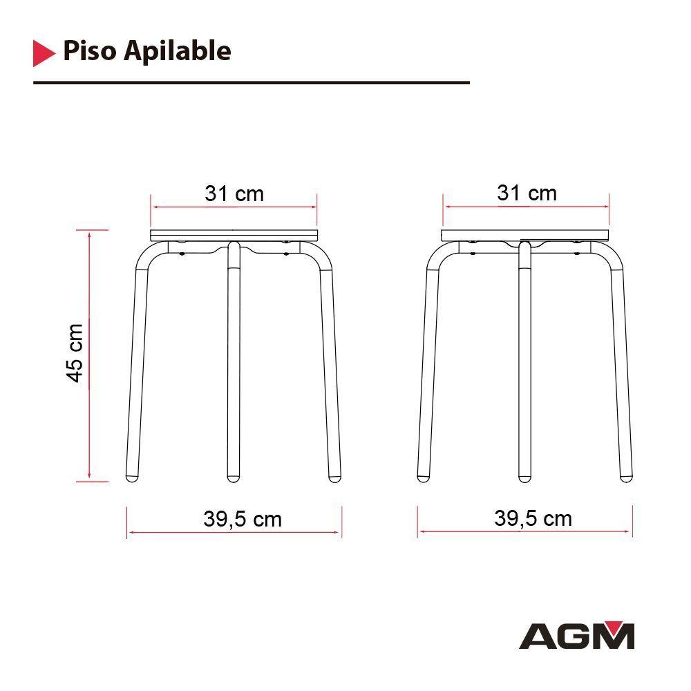 Piso Apilable Amarillo funcionalidad y confort-1