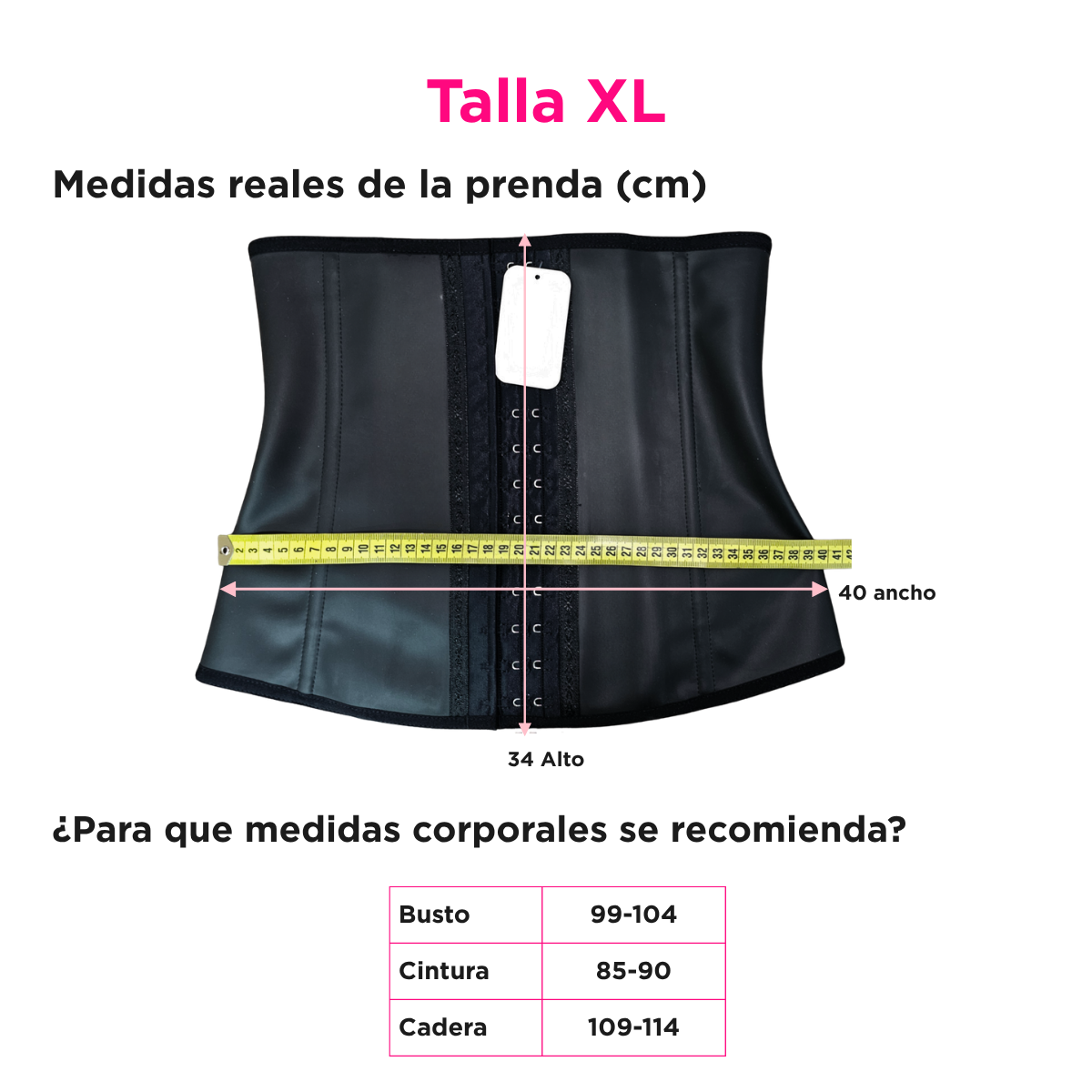 Faja Cinturilla de L tex Colombiana Alta Compresi n R4003-6