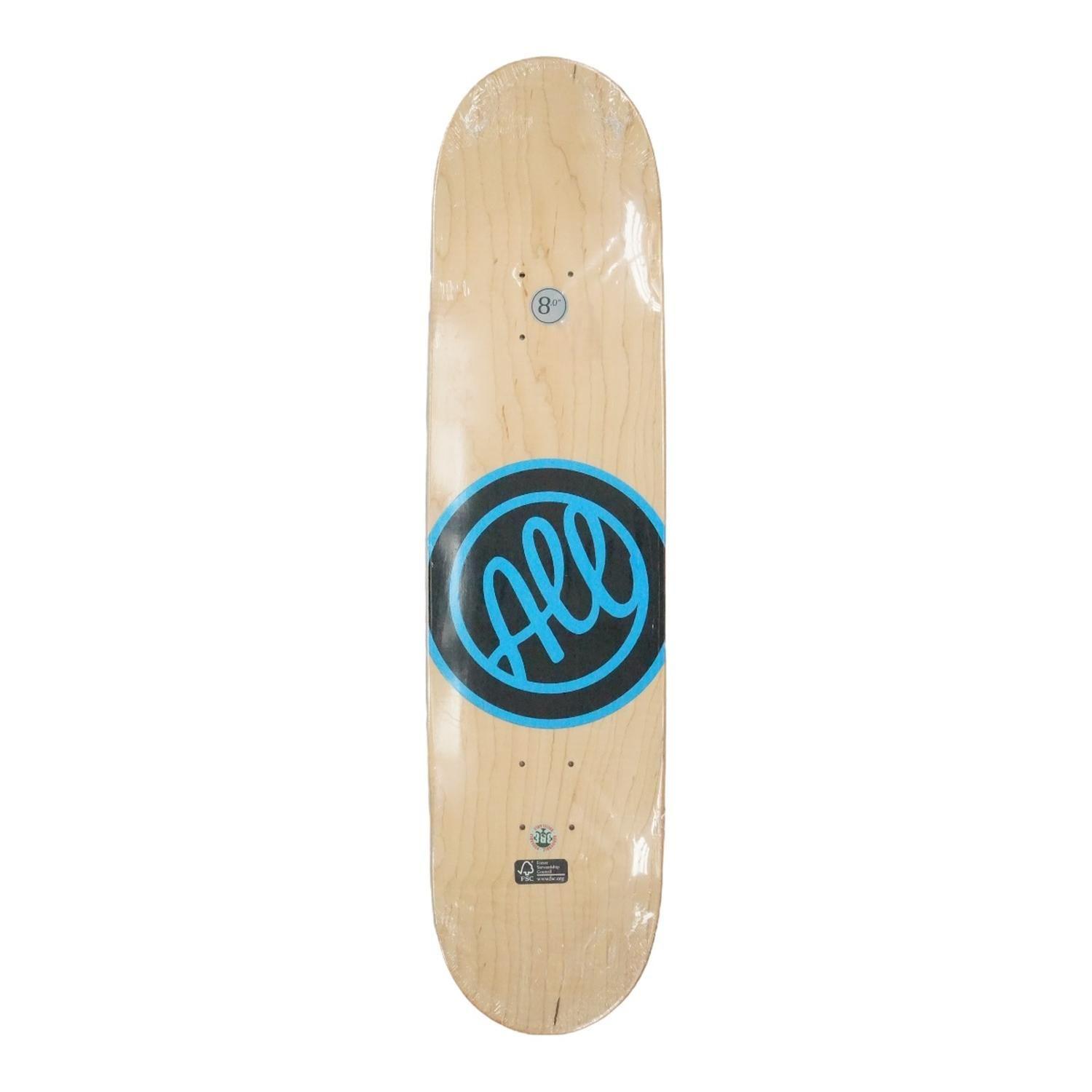 TABLA DE SKATE ALL PASTEL CELESTE 8.0"-1