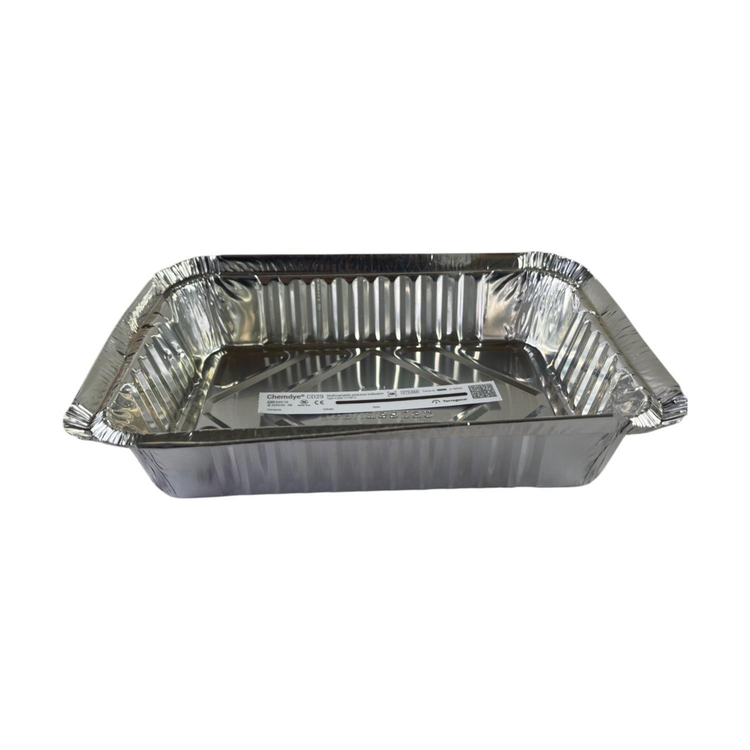 Bandeja Aluminio Esterilizada C30 14 x 19 cm Pack 50 Unidades-0