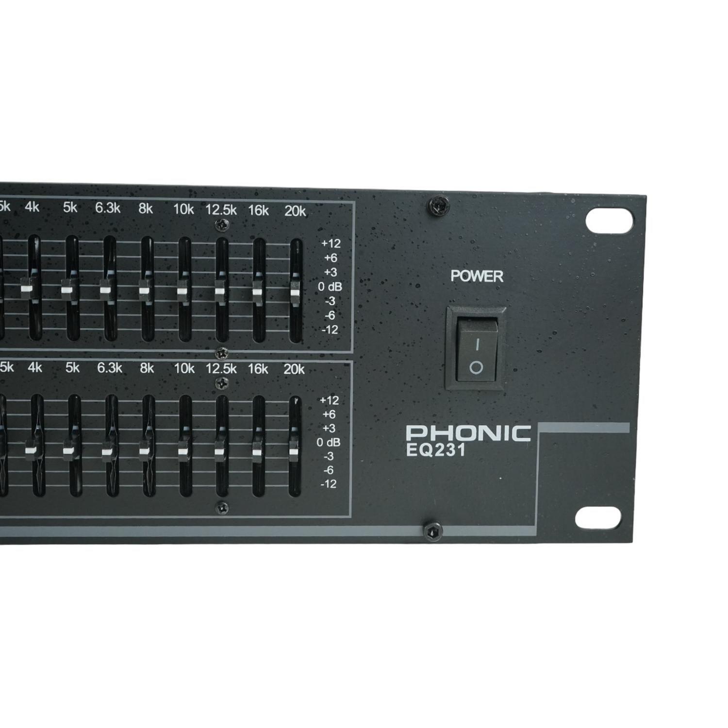 ECUALIZADOR GRAFICO EQ231 MOD 3900 PHONIC-2