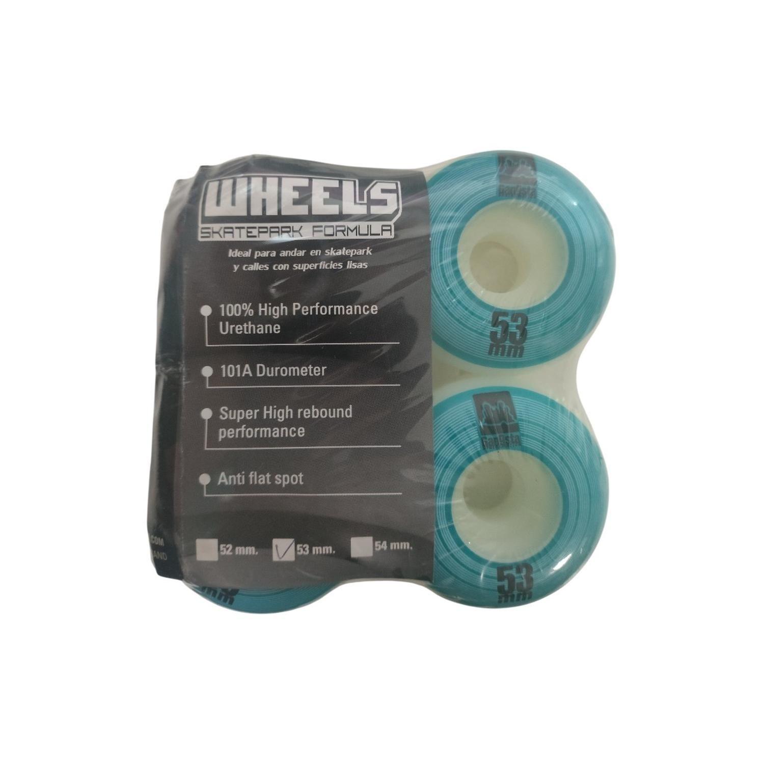 Set 4 Ruedas Gangsta Park Formula 53 mm-4