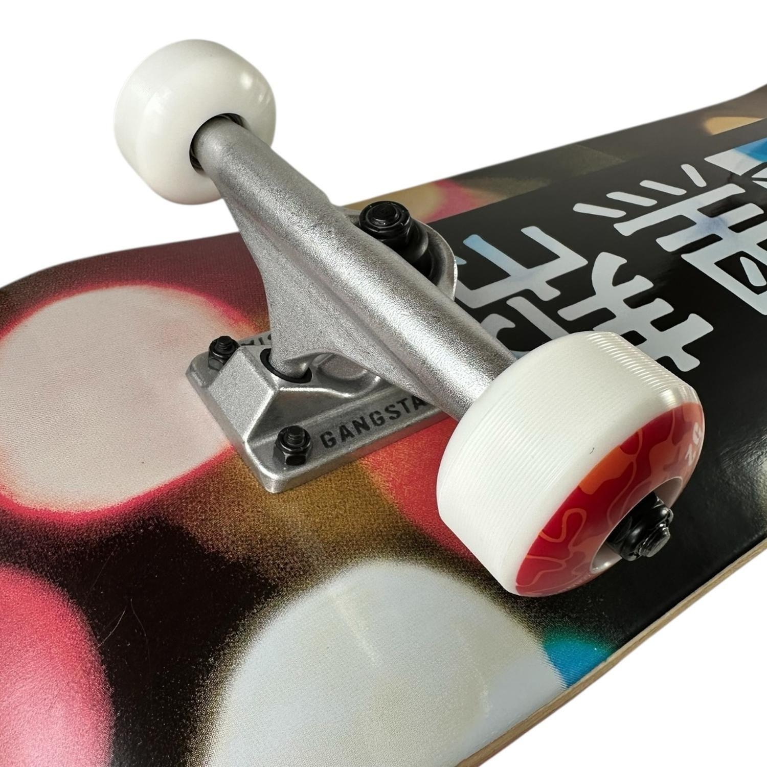 Skate Patineta Gangsta Bokeh 8.0 Completo Armado-2