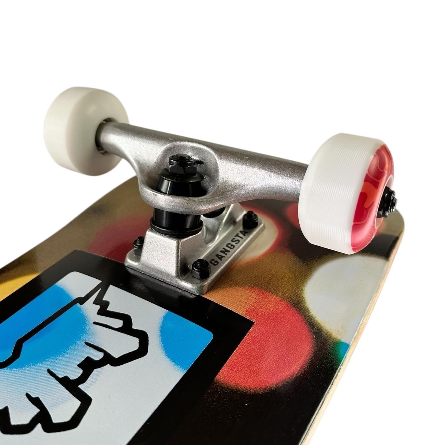 Skate Patineta Gangsta Bokeh 8.0 Completo Armado-4