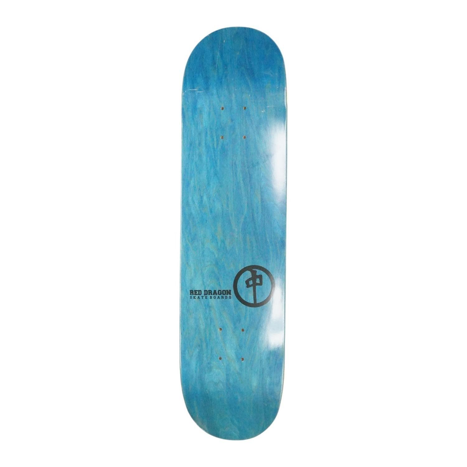 TABLA DE SKATE RED DRAGON TURQUESA 7.87"-0