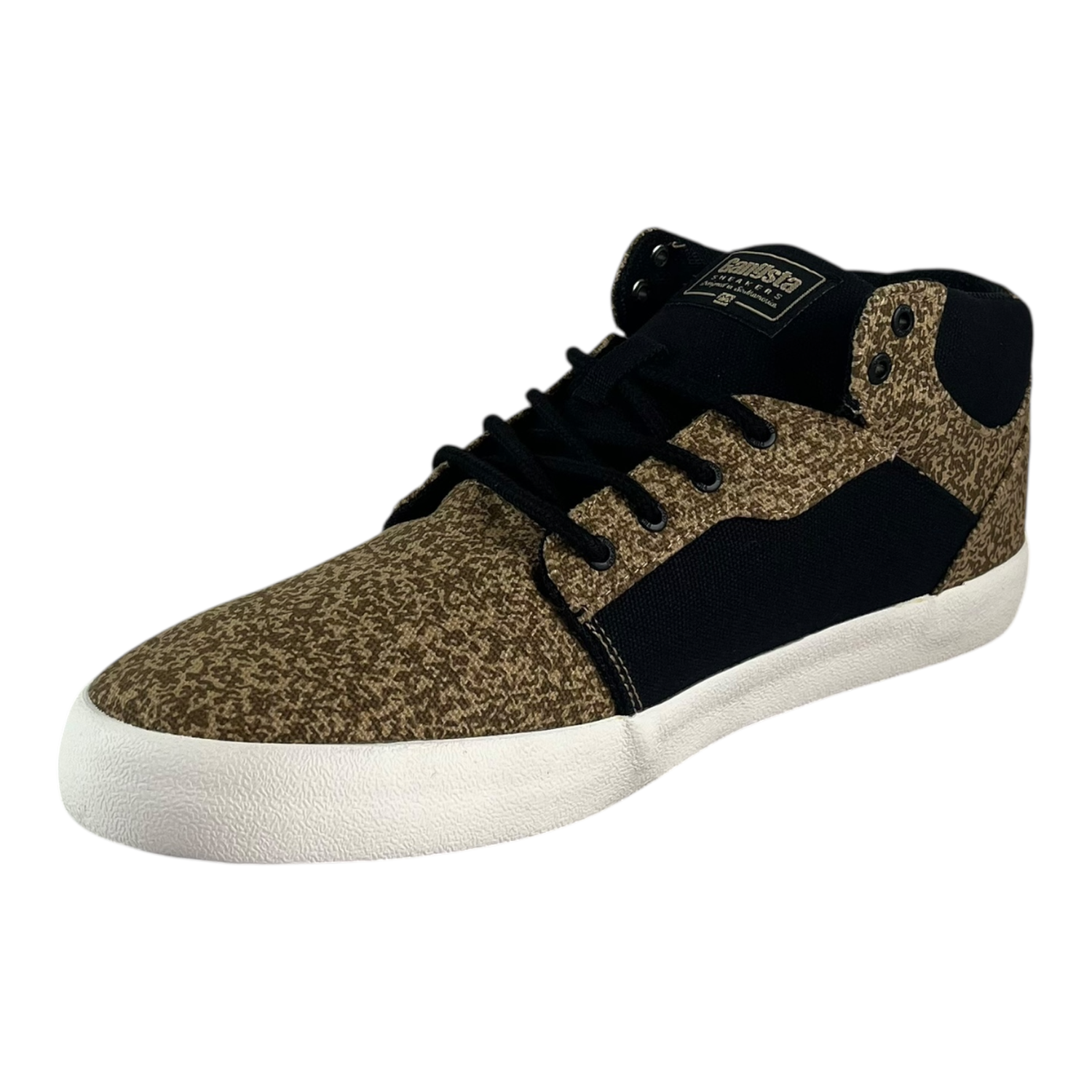 Zapatilla Urbana Gangsta Lane Mid Negro Hombre-4