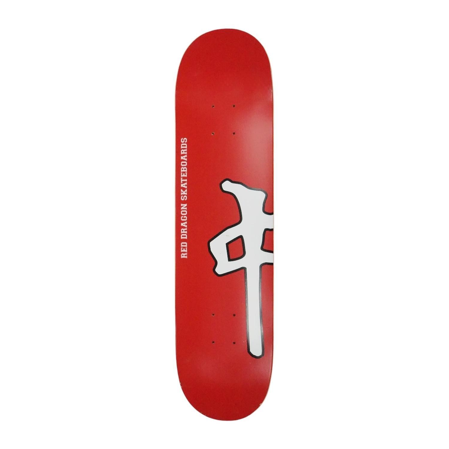 TABLA DE SKATE RED DRAGON ROJA 7.75"-0