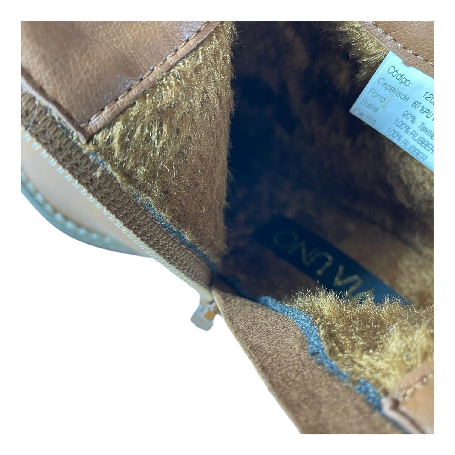 Botin Via Uno Camel Mujer 12083407-5