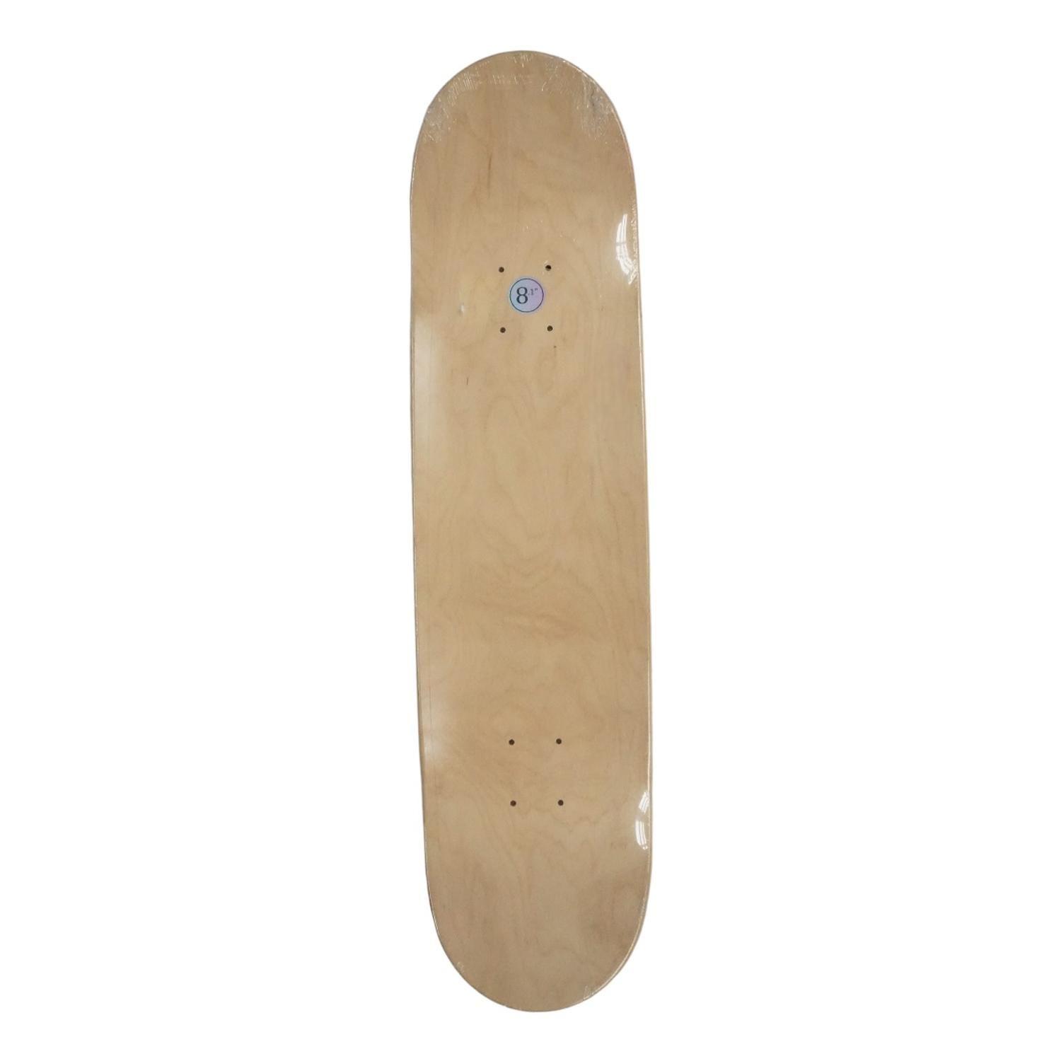TABLA DE SKATE ALL CON LOGO AZUL Y NEGRO 8.1"-1