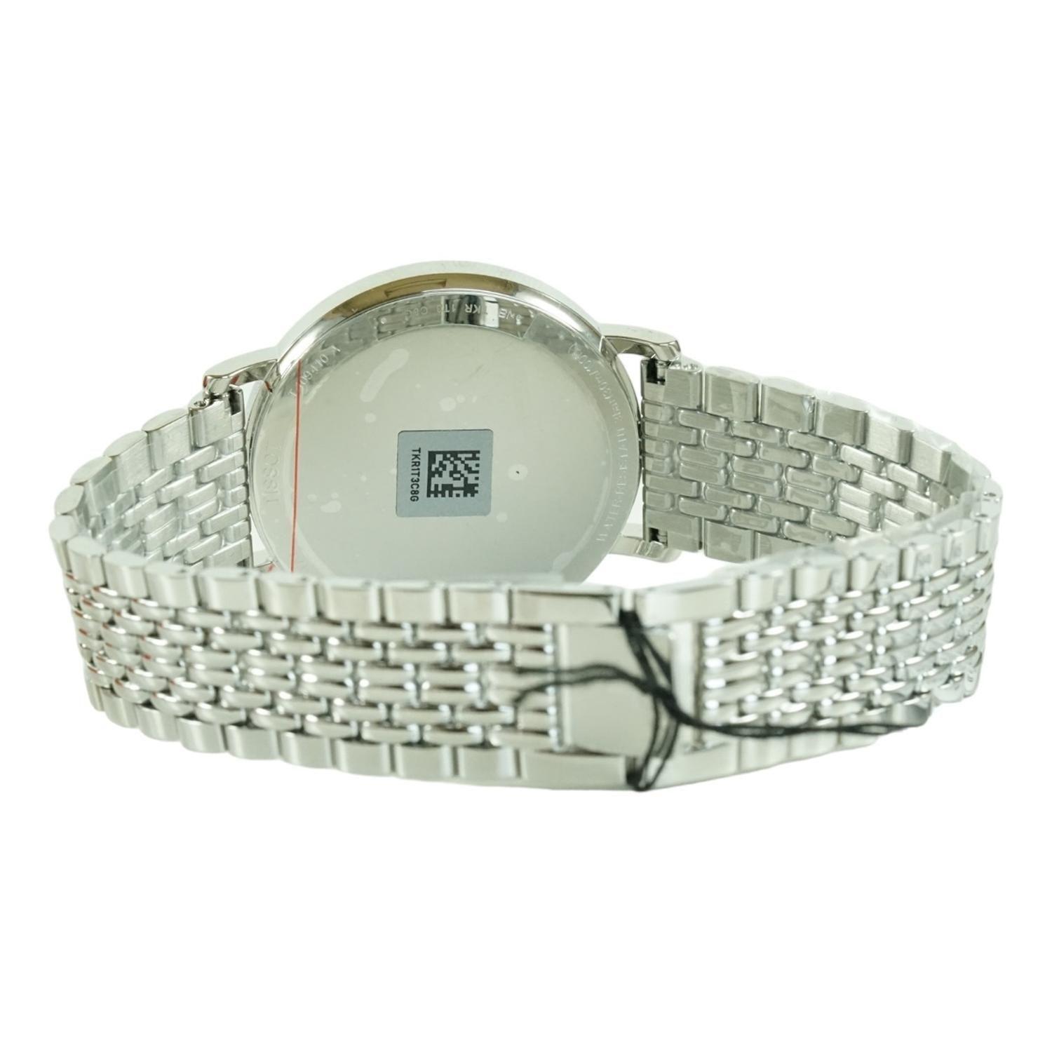 Reloj Tissot T-classic Everytime Medium Esfera Rodio-4