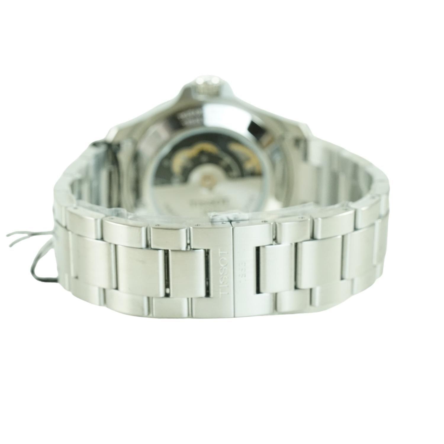Reloj Tissot V8 Automatico Esfera Blanca-4