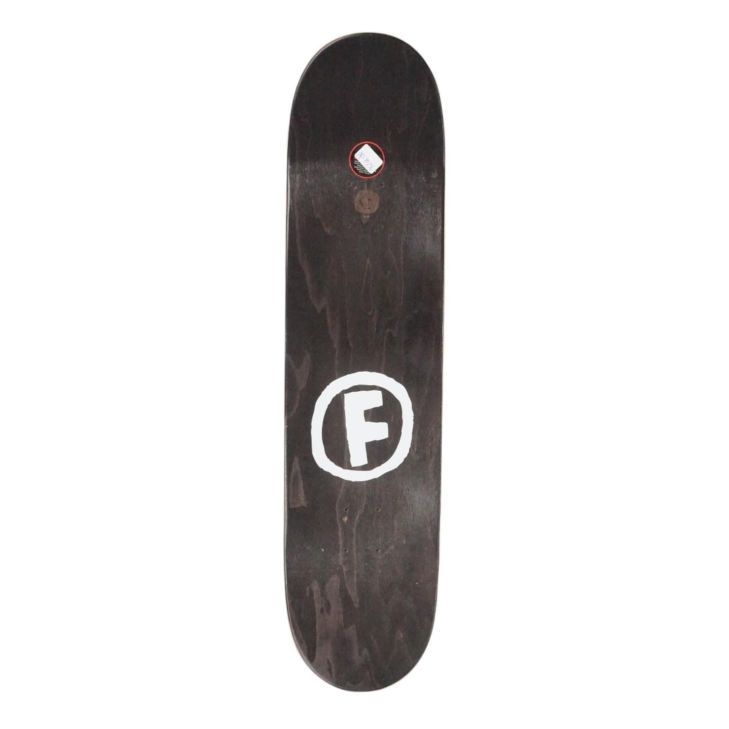 TABLA DE SKATE FOUNDATION DOODLE STRIPE BLACK 8.0"-1
