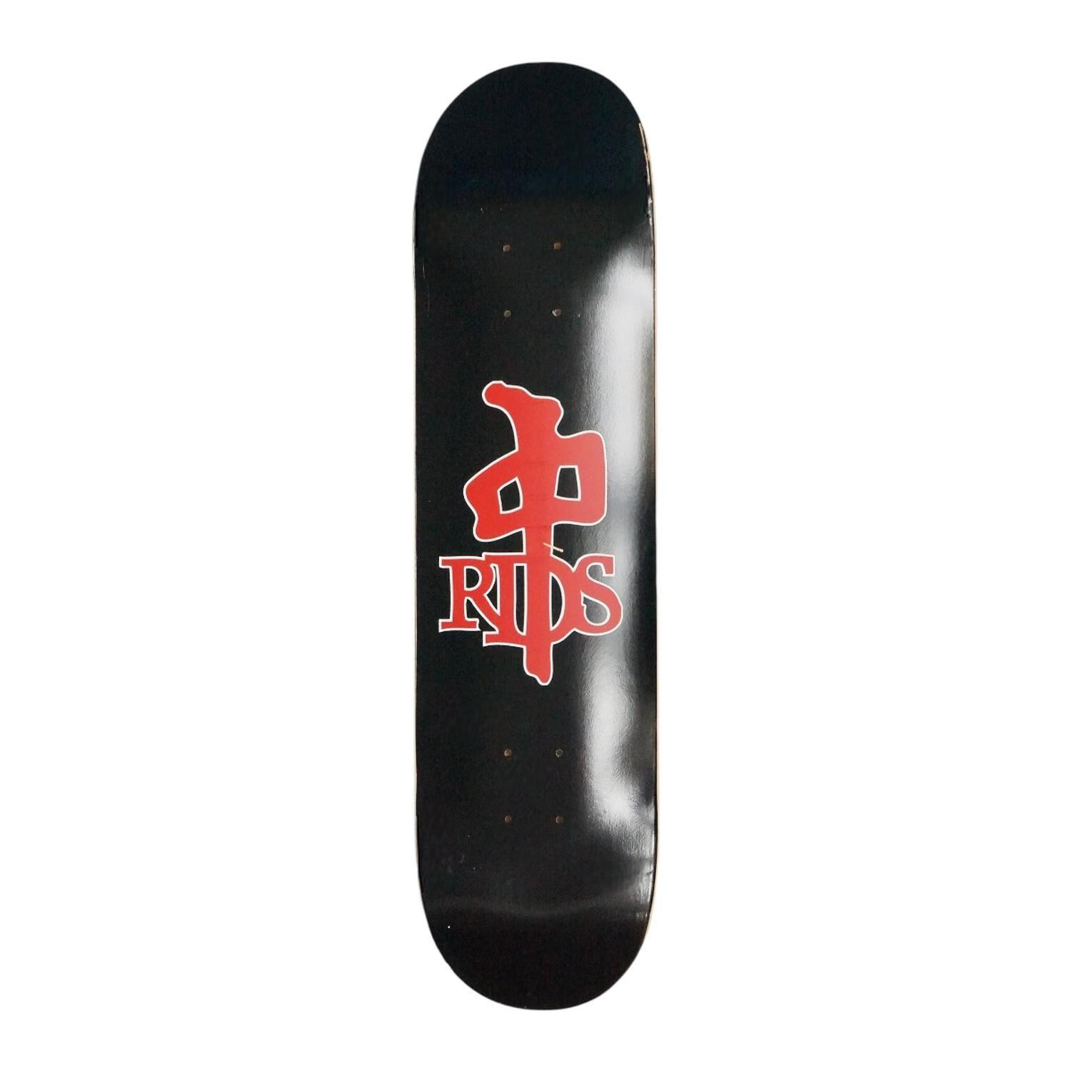 TABLA DE SKATE RED DRAGON NEGRA 7.87"-0