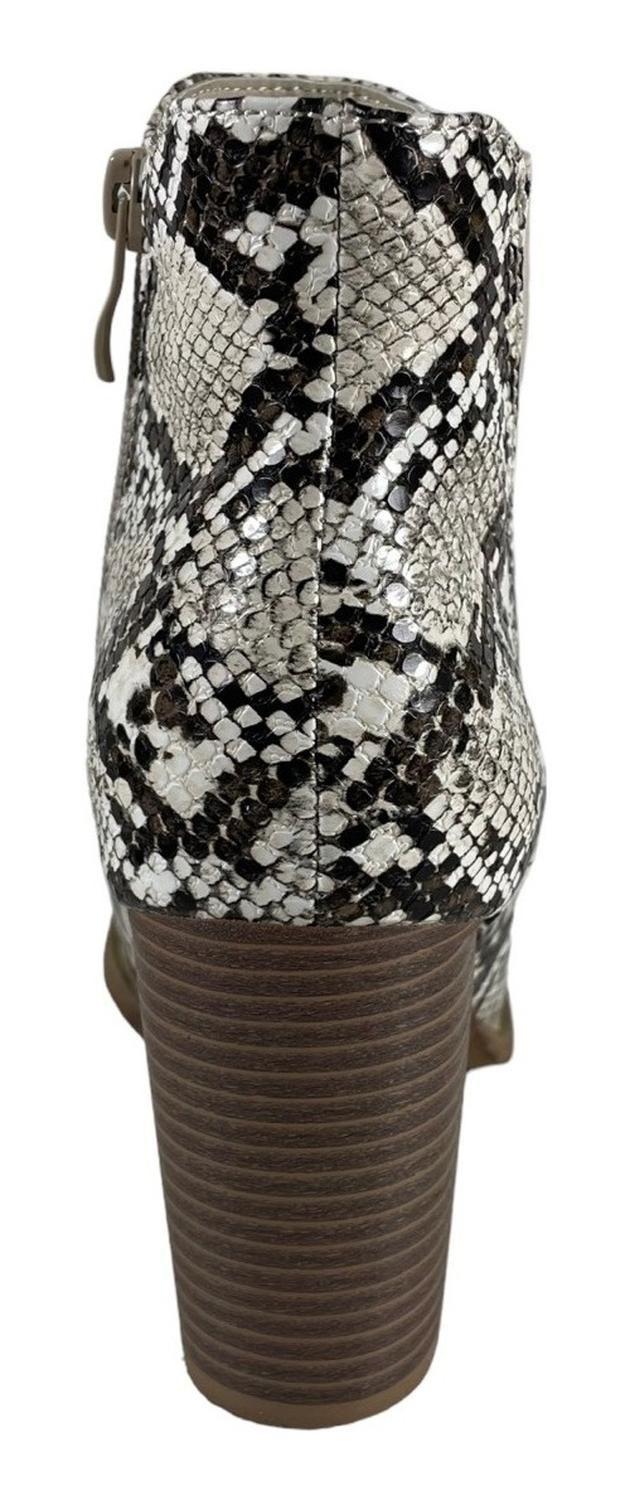 Botin Via Uno Beige Snake 12084406-2