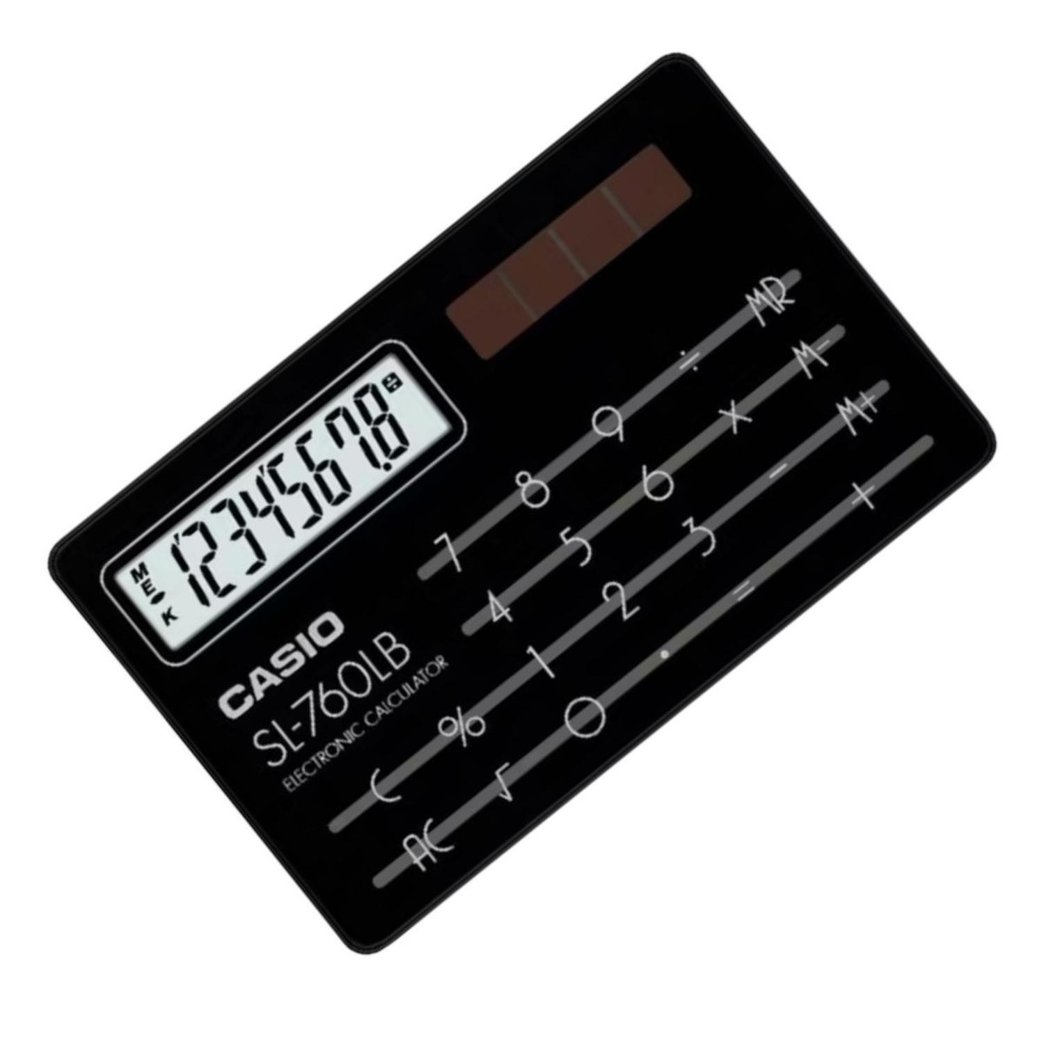 CALCULADORA CASIO modelo SL-760LBBK-2