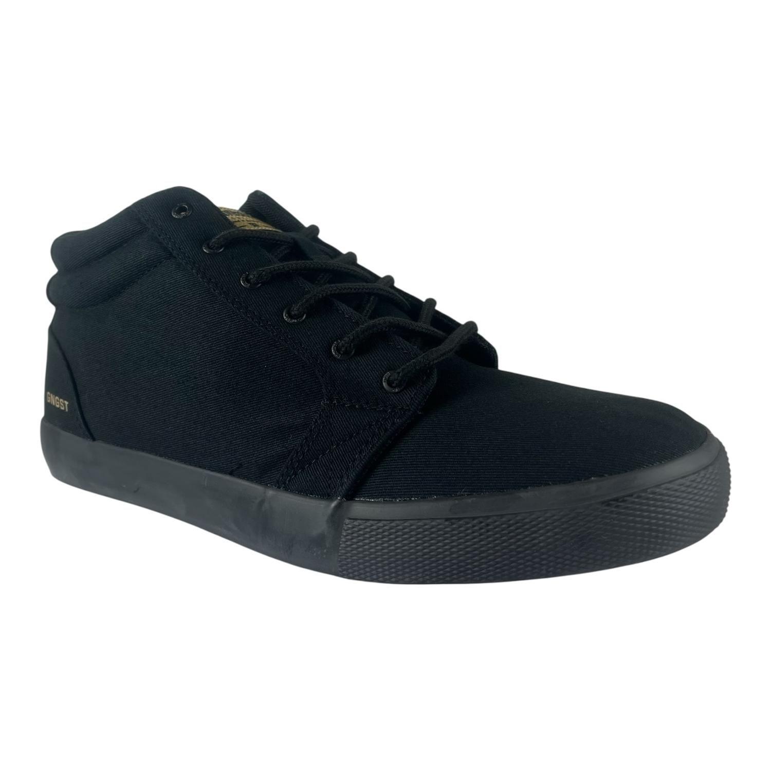 Zapatilla Urbana Gangsta Base Mid Negro Hombre-5