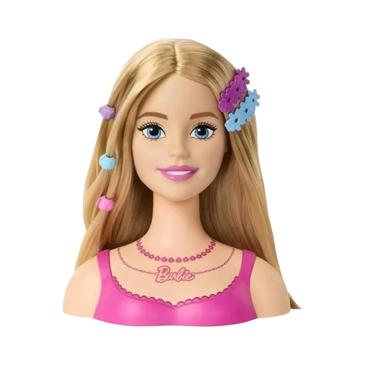 Cabeza Barbie Para Peinar Con Accesorios-2