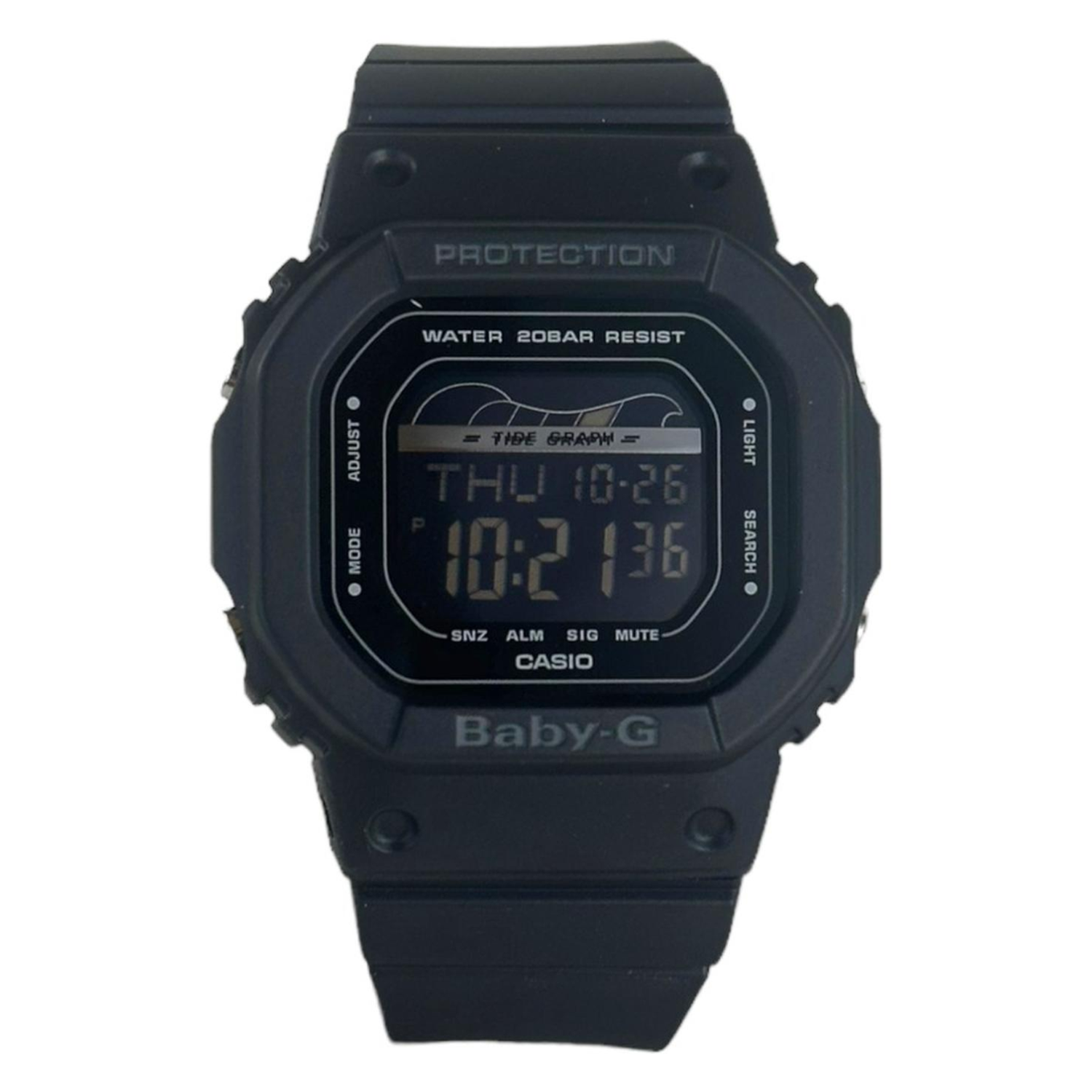 Reloj Casio Baby-g Blx-560-1d Mujer Negro Wr 200m-0