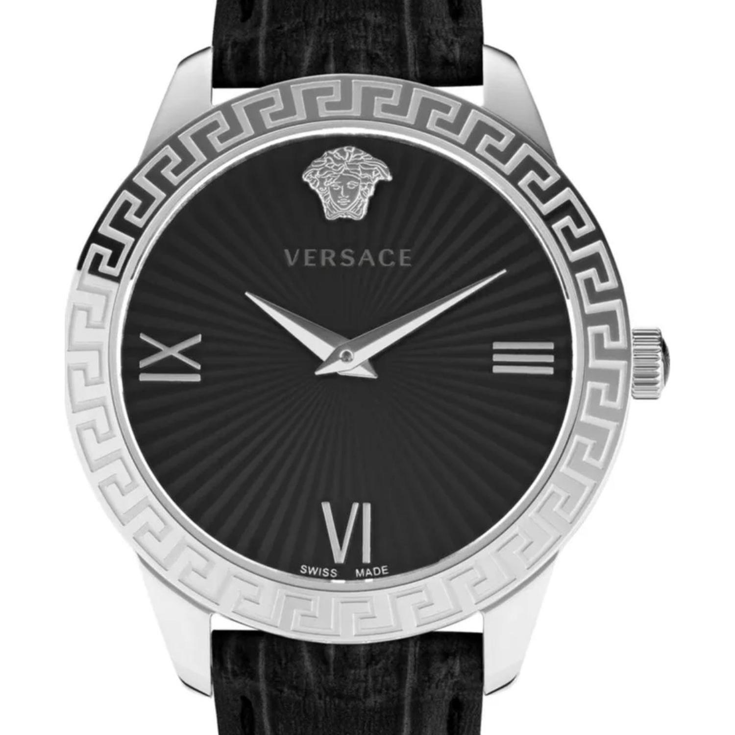 Reloj Versace Mujer Esfera Negra Cuarzo VEVC00821-0