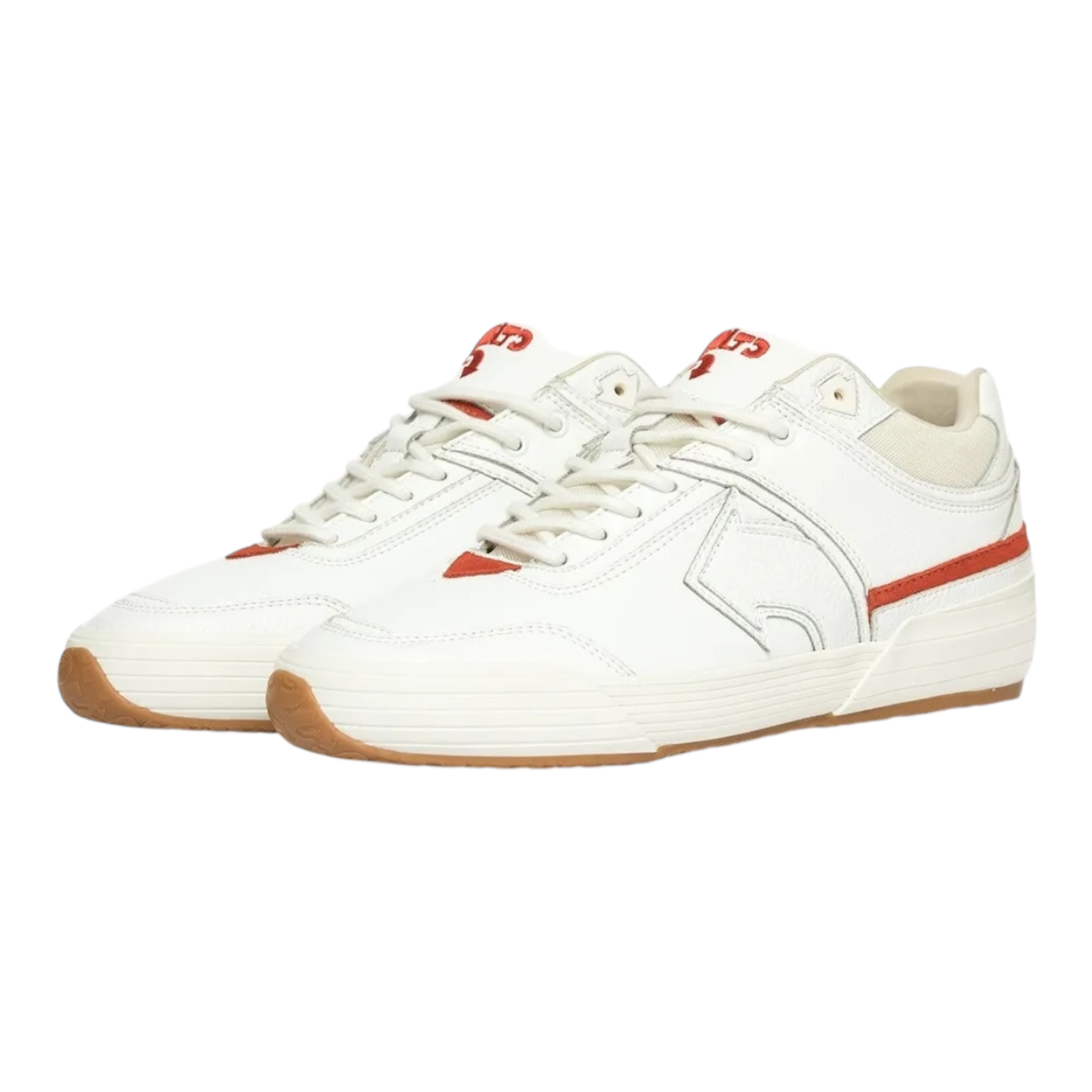Zapatilla GLTD Arrow White Chili Cuero Premium-6