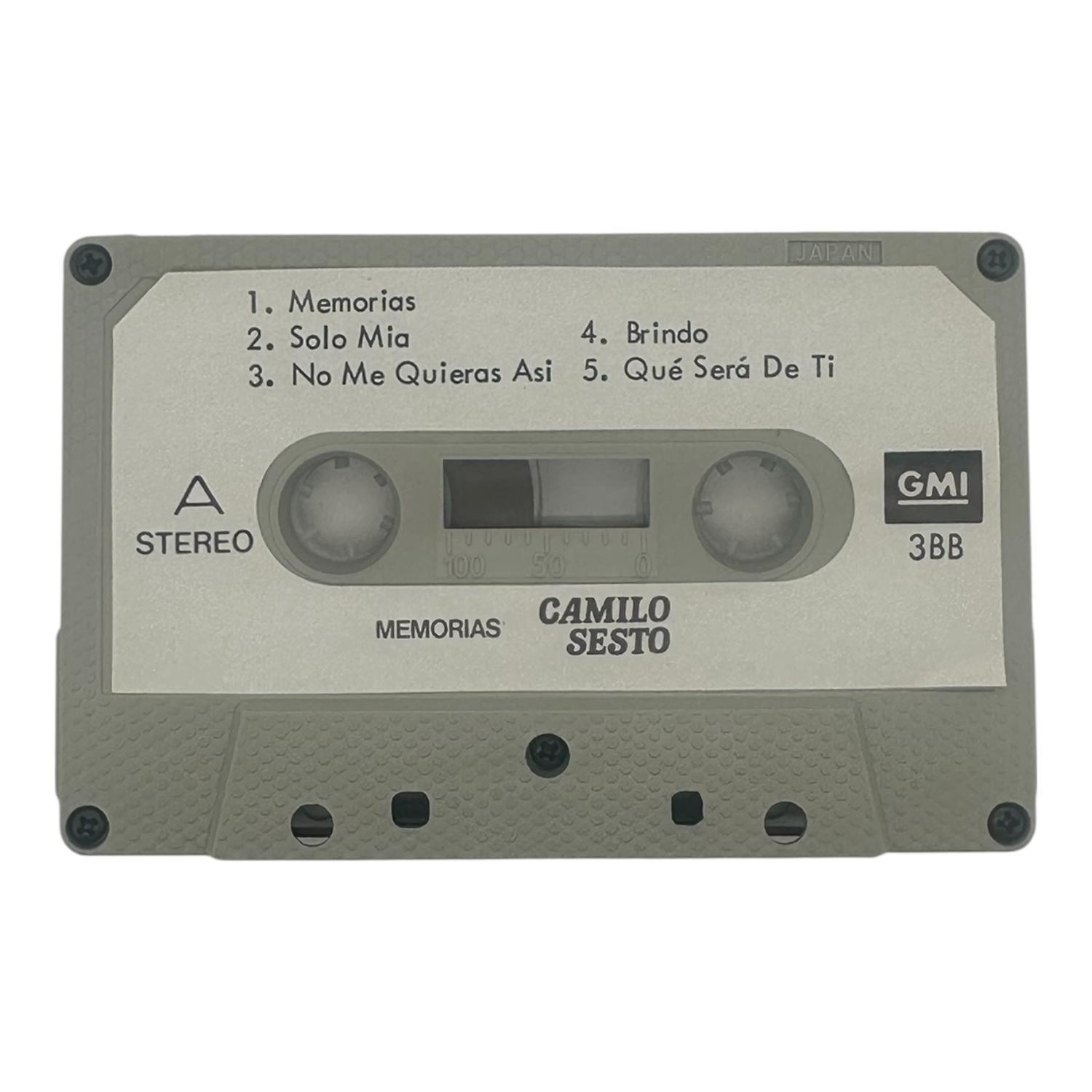 Cassette Camilo Sesto Memorias Nuevo-4