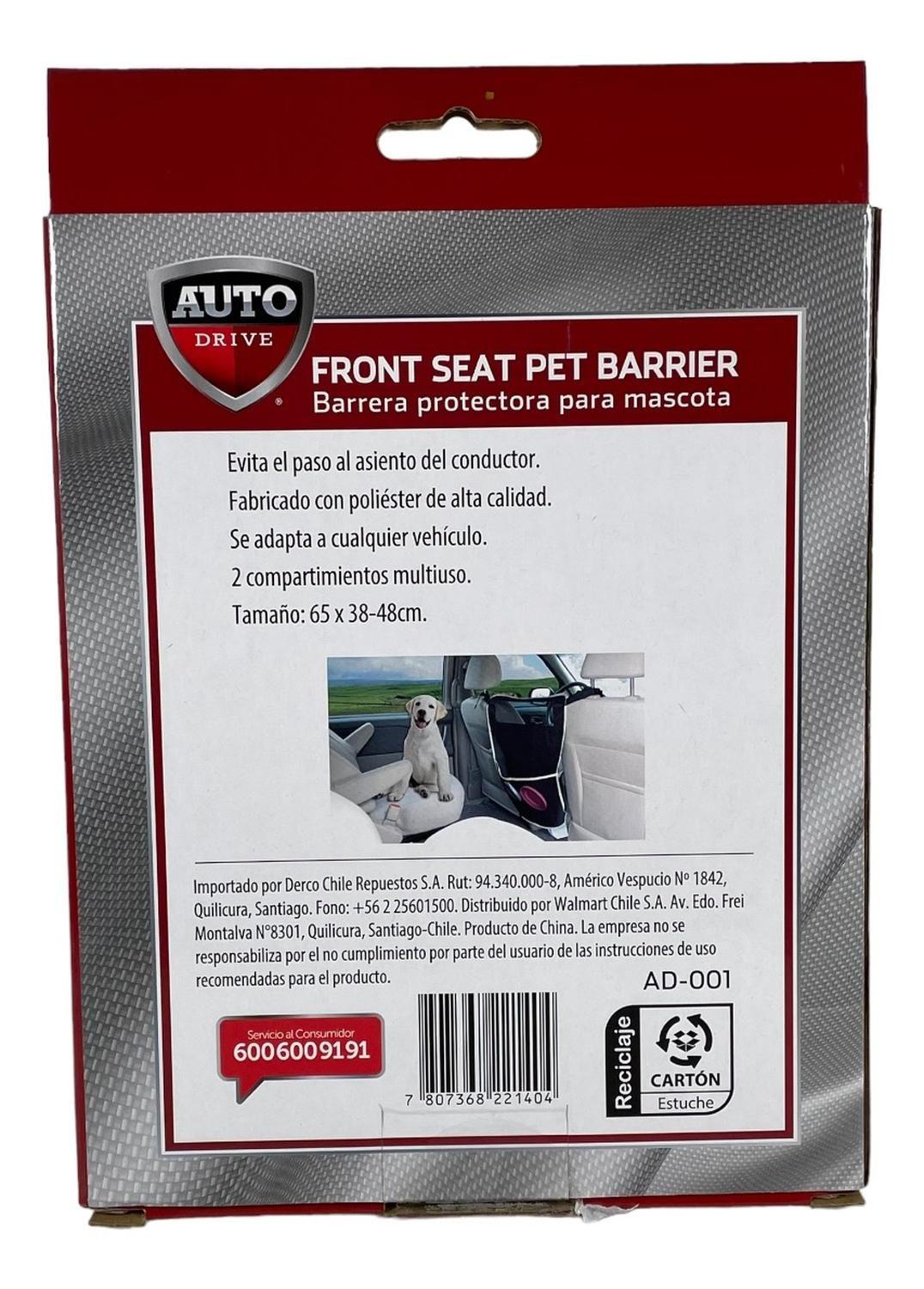 Barrera De Asientos Auto Para Mascotas Auto Drive Multiuso-3