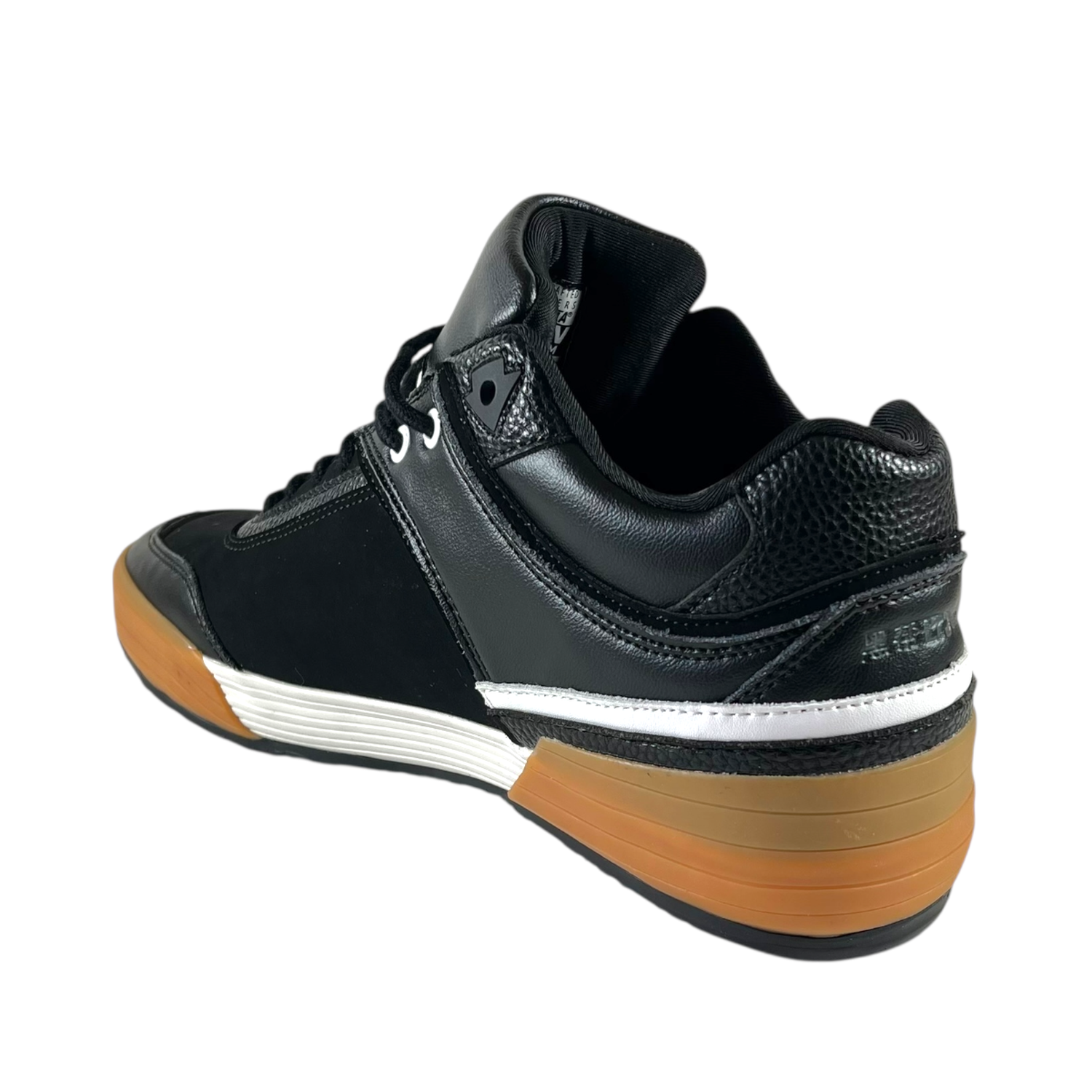 Zapatilla Urbana GLTD Arrow Cuero Negro Premium-2