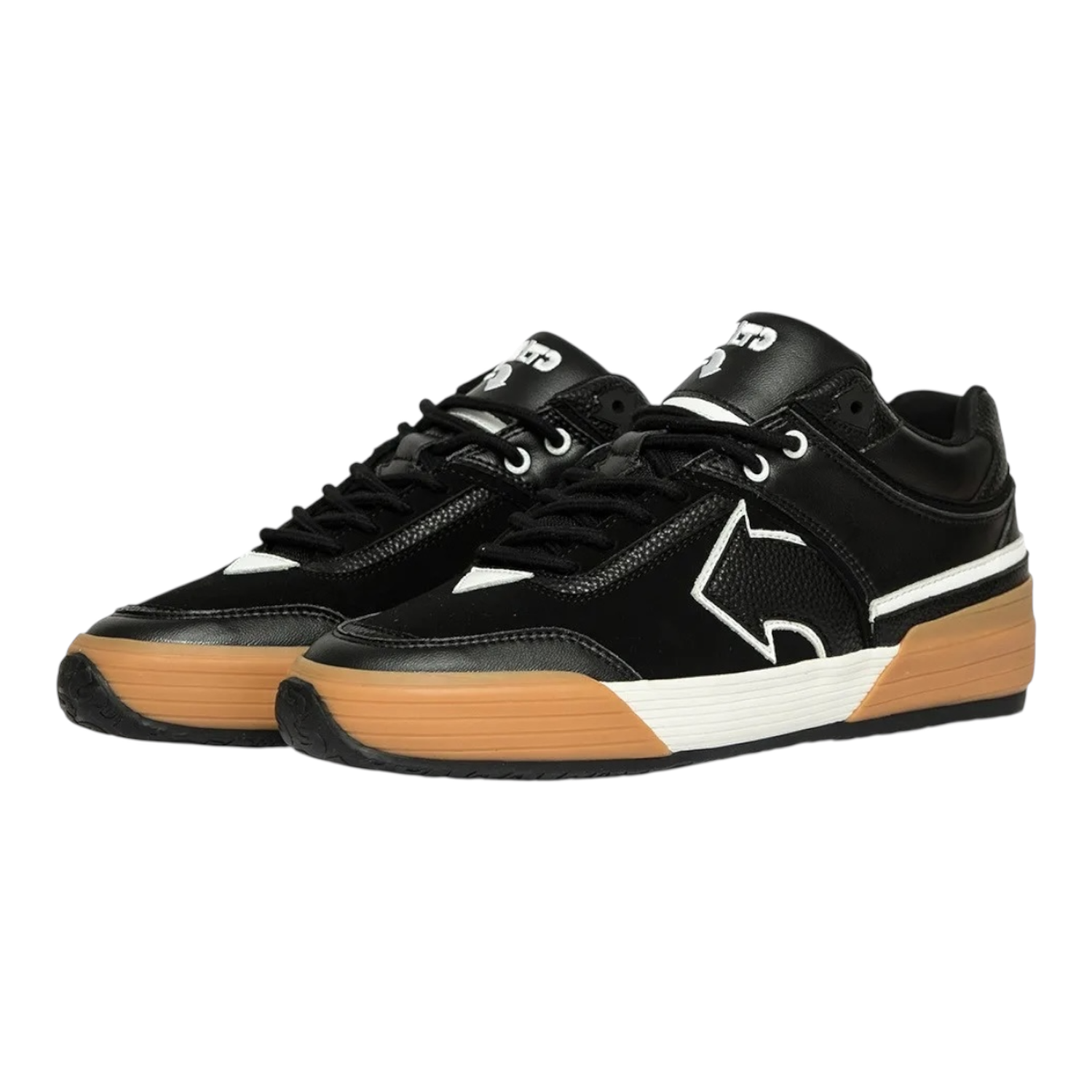 Zapatilla Urbana GLTD Arrow Cuero Negro Premium-6