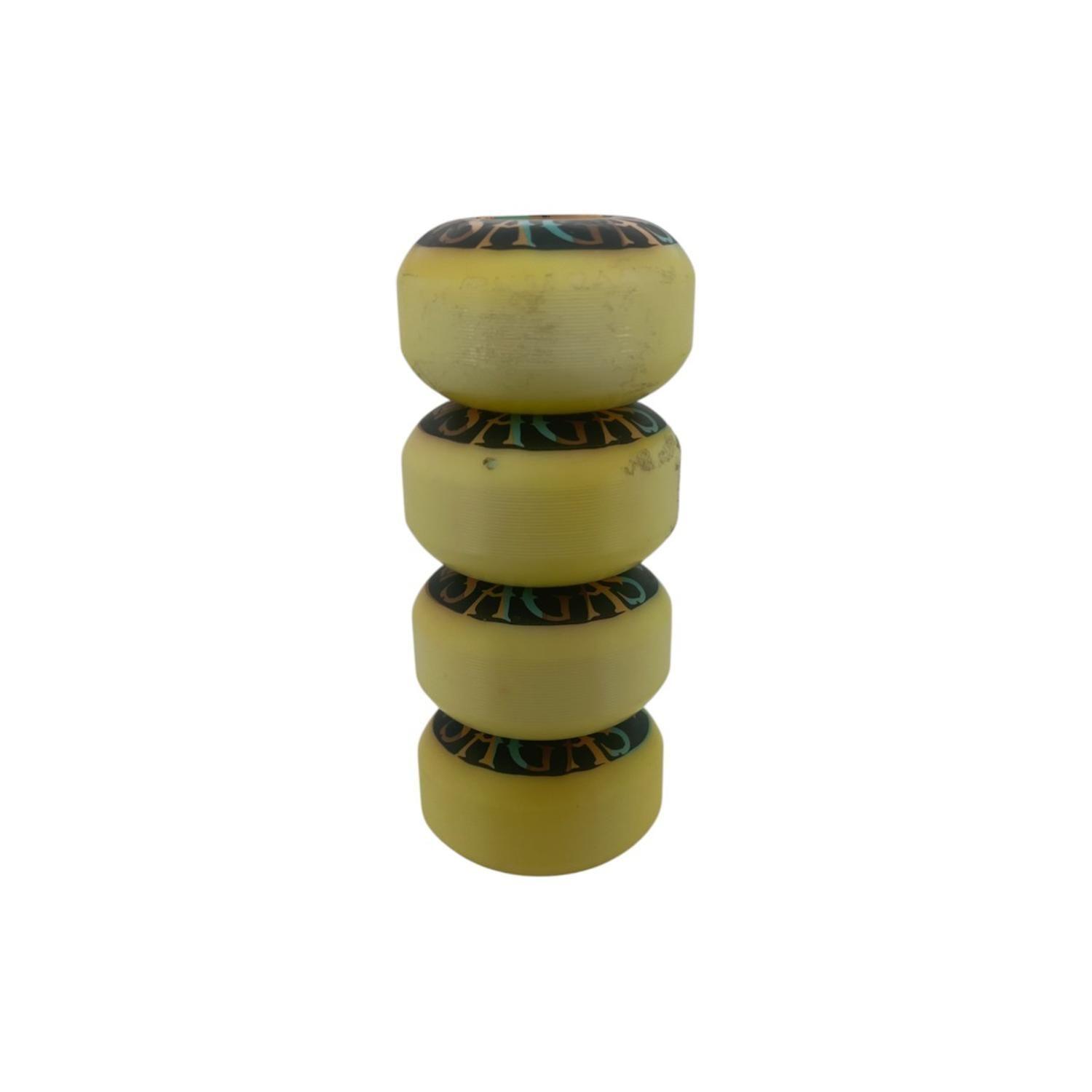 Set 4 Ruedas Skate Gangsta Braulio Sagas 52mm-3