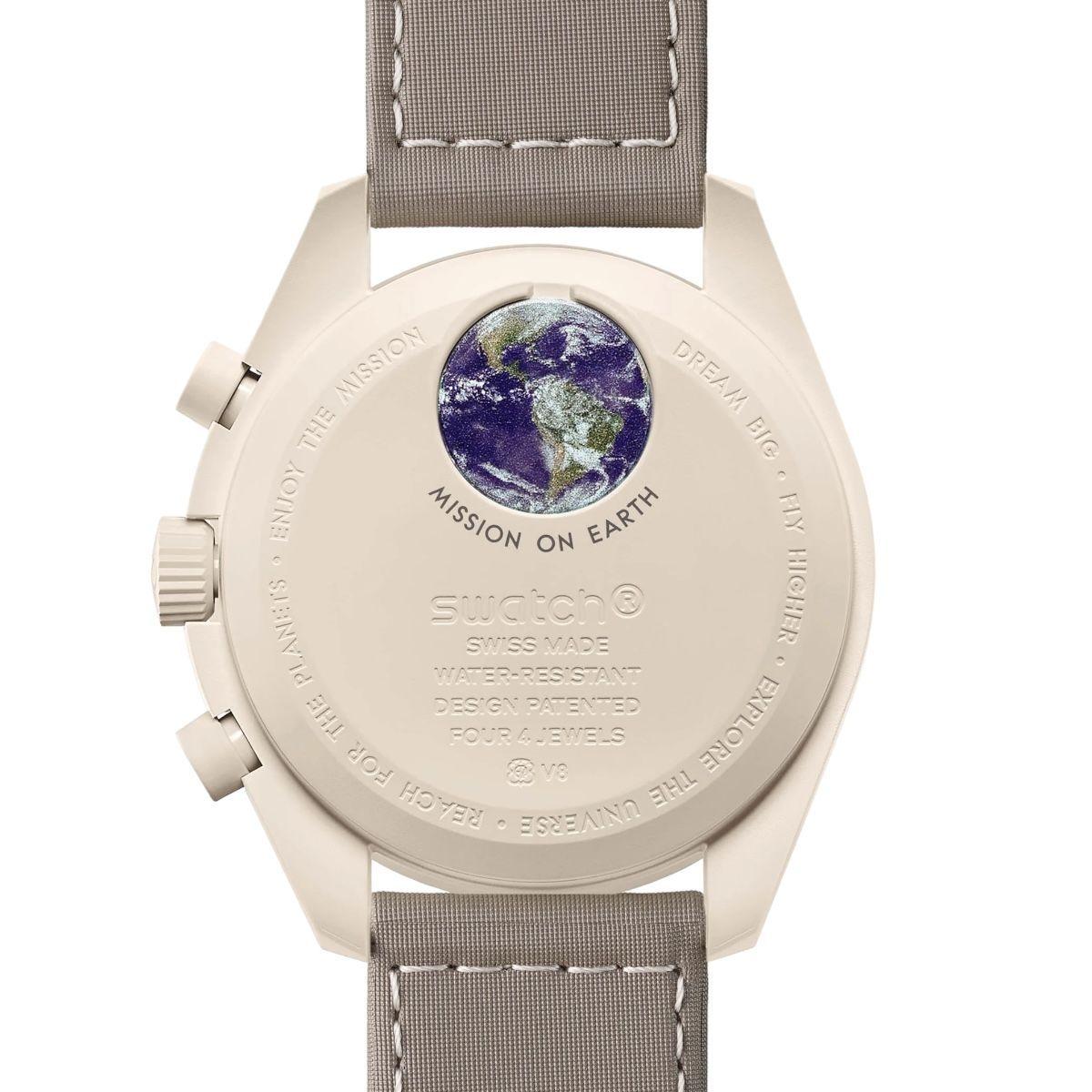 Reloj Swatch Moonswatch Mission on Earth DESERT-1
