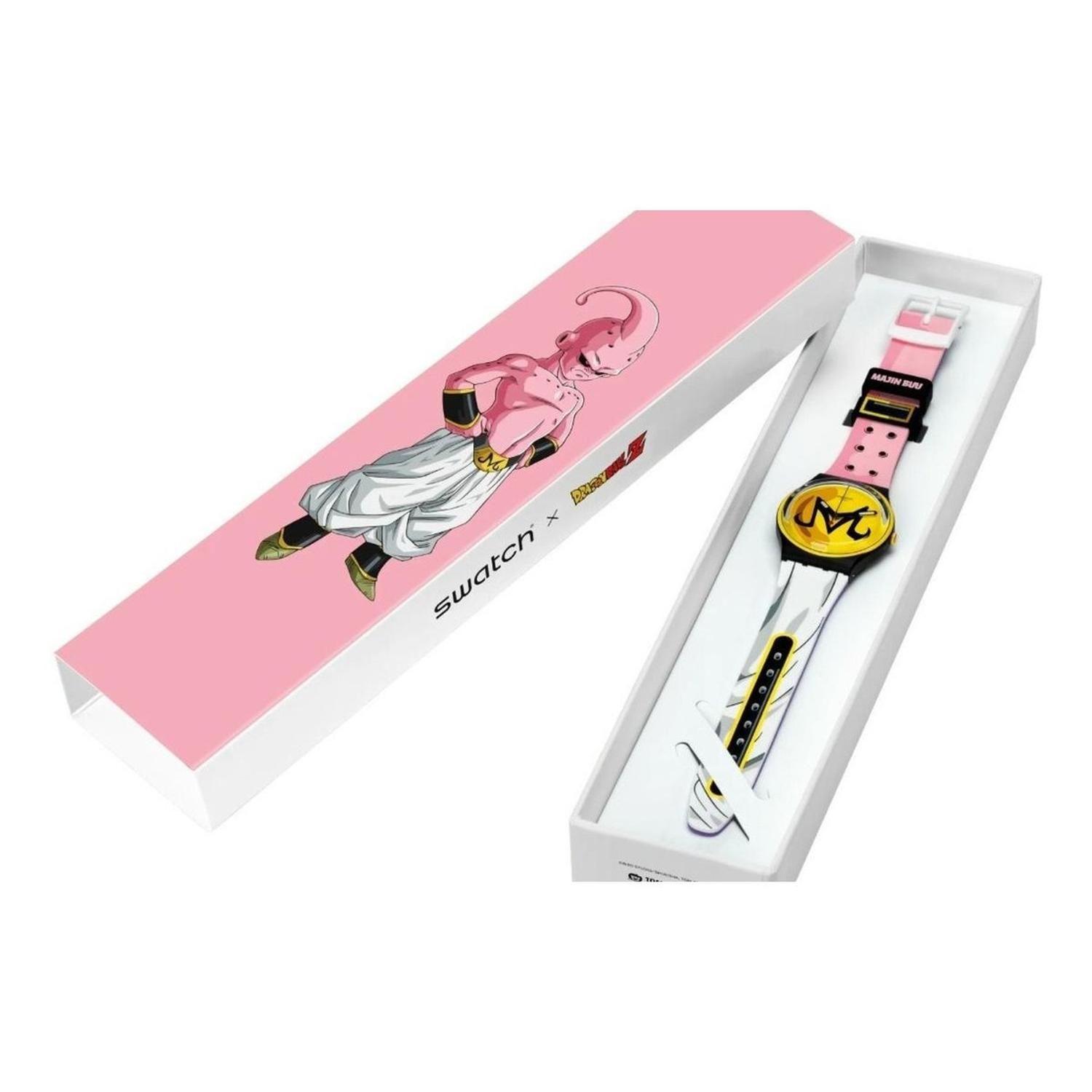 Reloj Swatch Unisex Majin Buu Dragon Ball Z Gz358-2