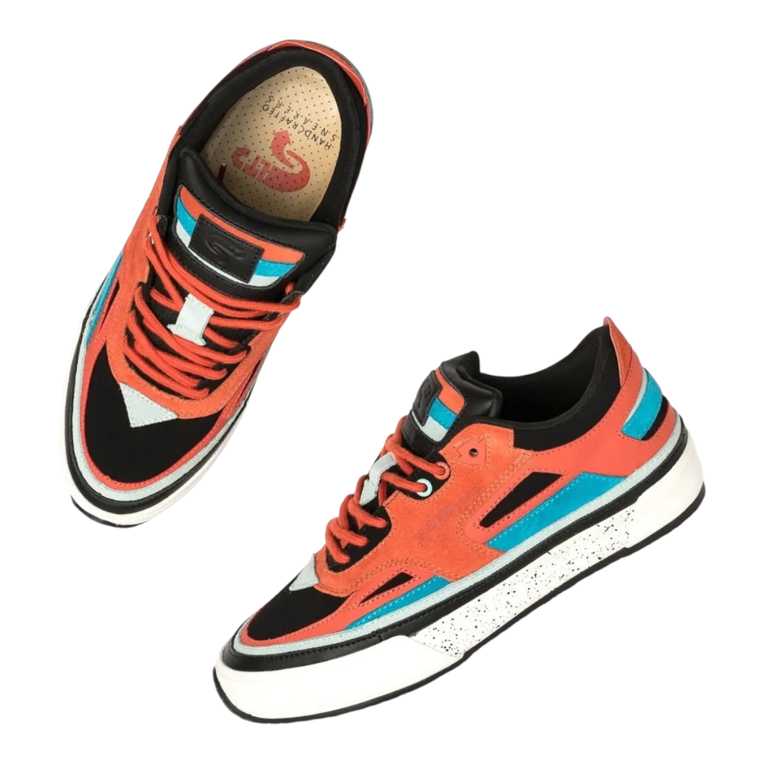 Zapatilla Urbana GLTD Sharp Roja Cuero Premium-7
