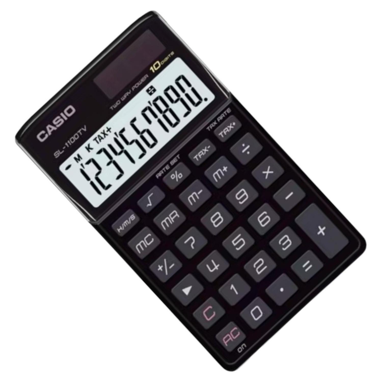 CALCULADORA CASIO modelo SL-1100TVBKS-2