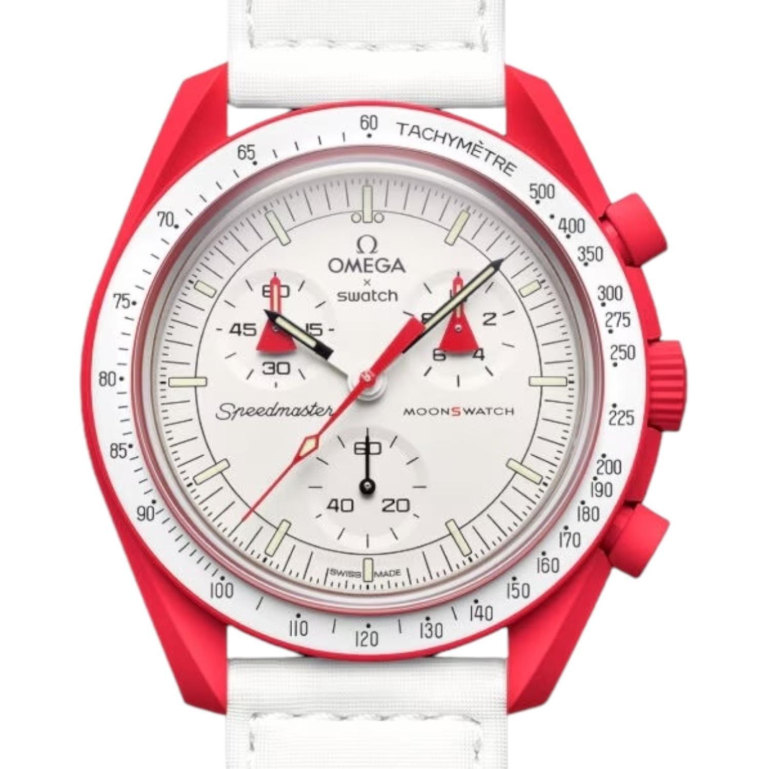 Reloj Swatch Omega Moonswatch Mars-0
