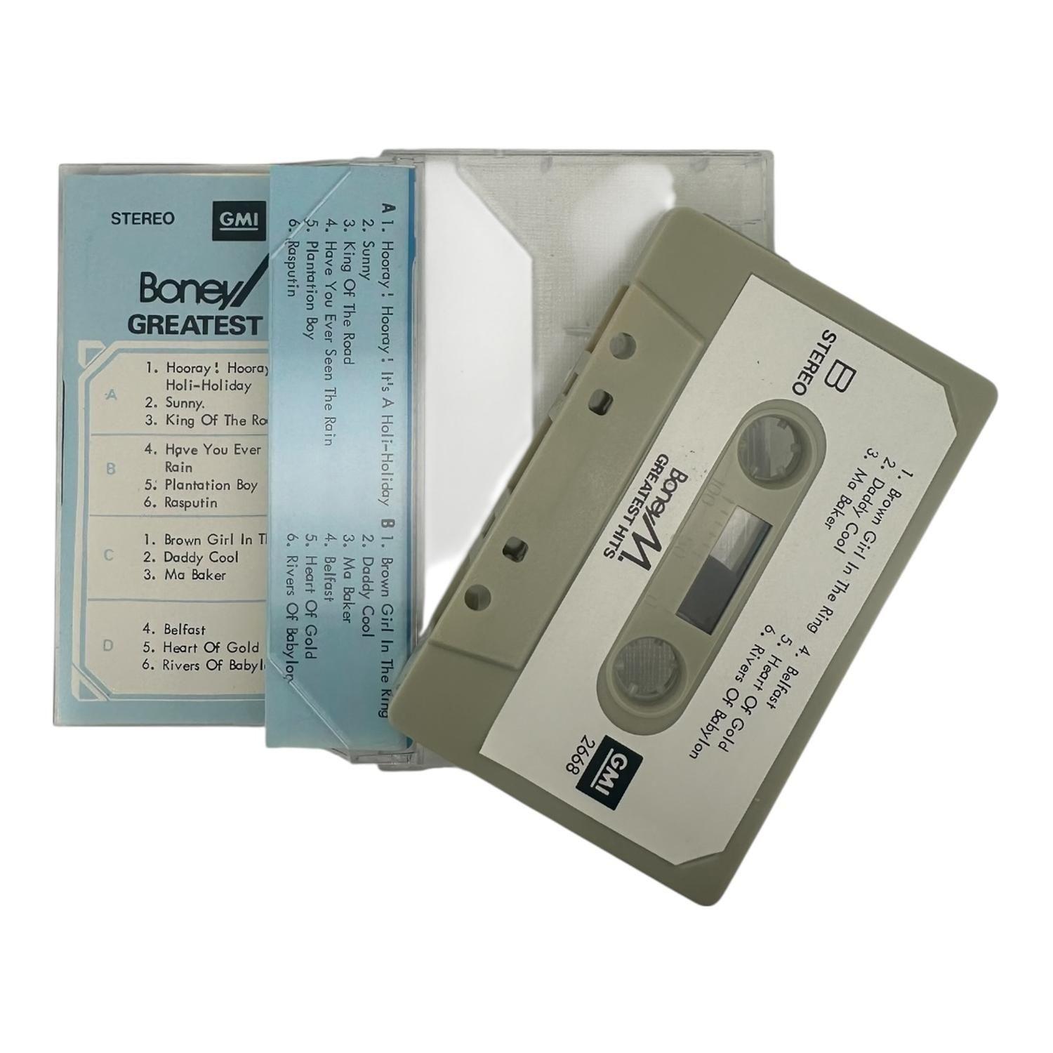 Cassette Boney M Greatest Hits Nuevo-3